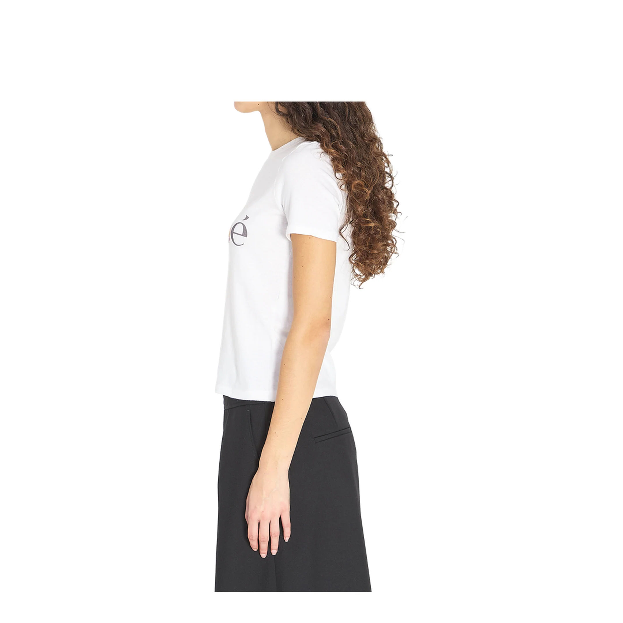 Baby Fit Logo T-Shirt in Cotton Jersey White - Image 3