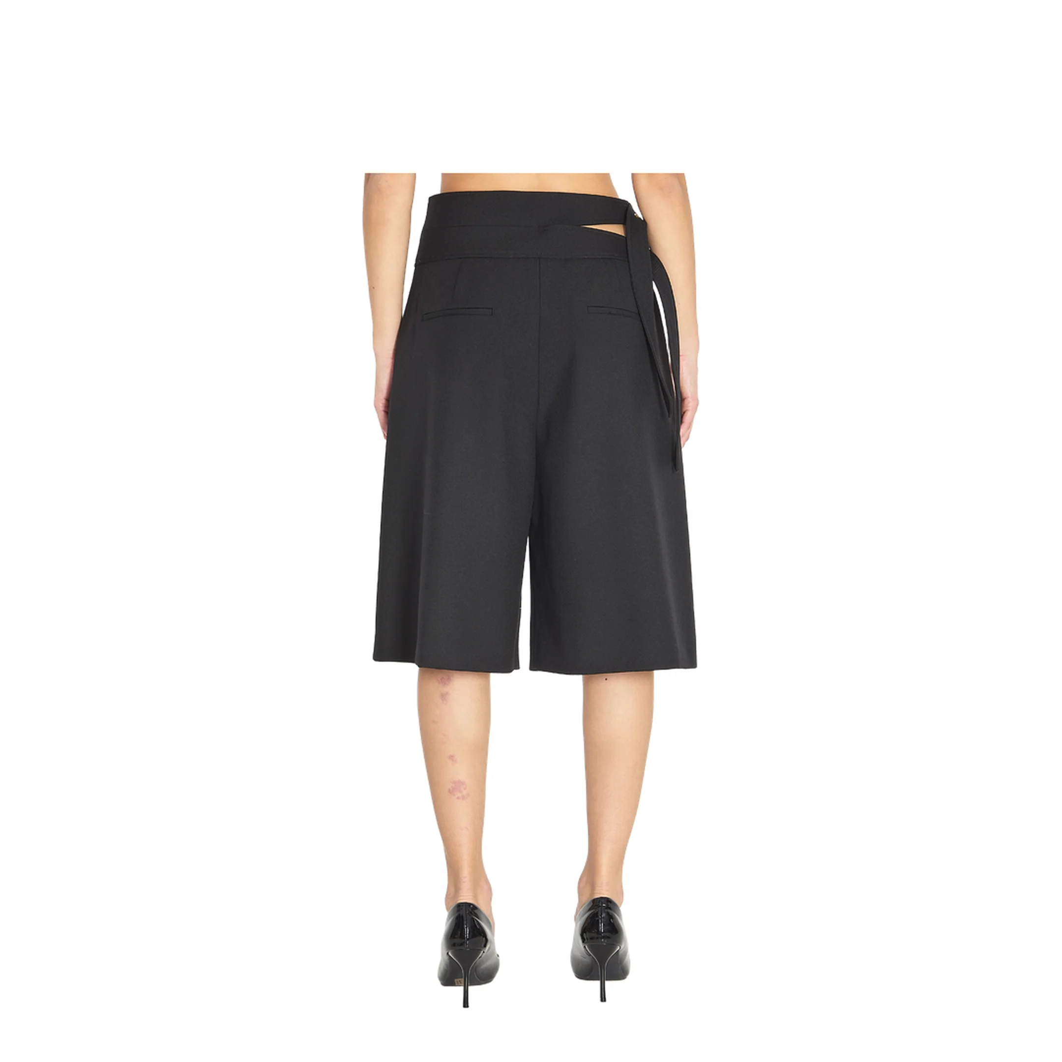 Bermuda Shorts with Double Belt - Image 4