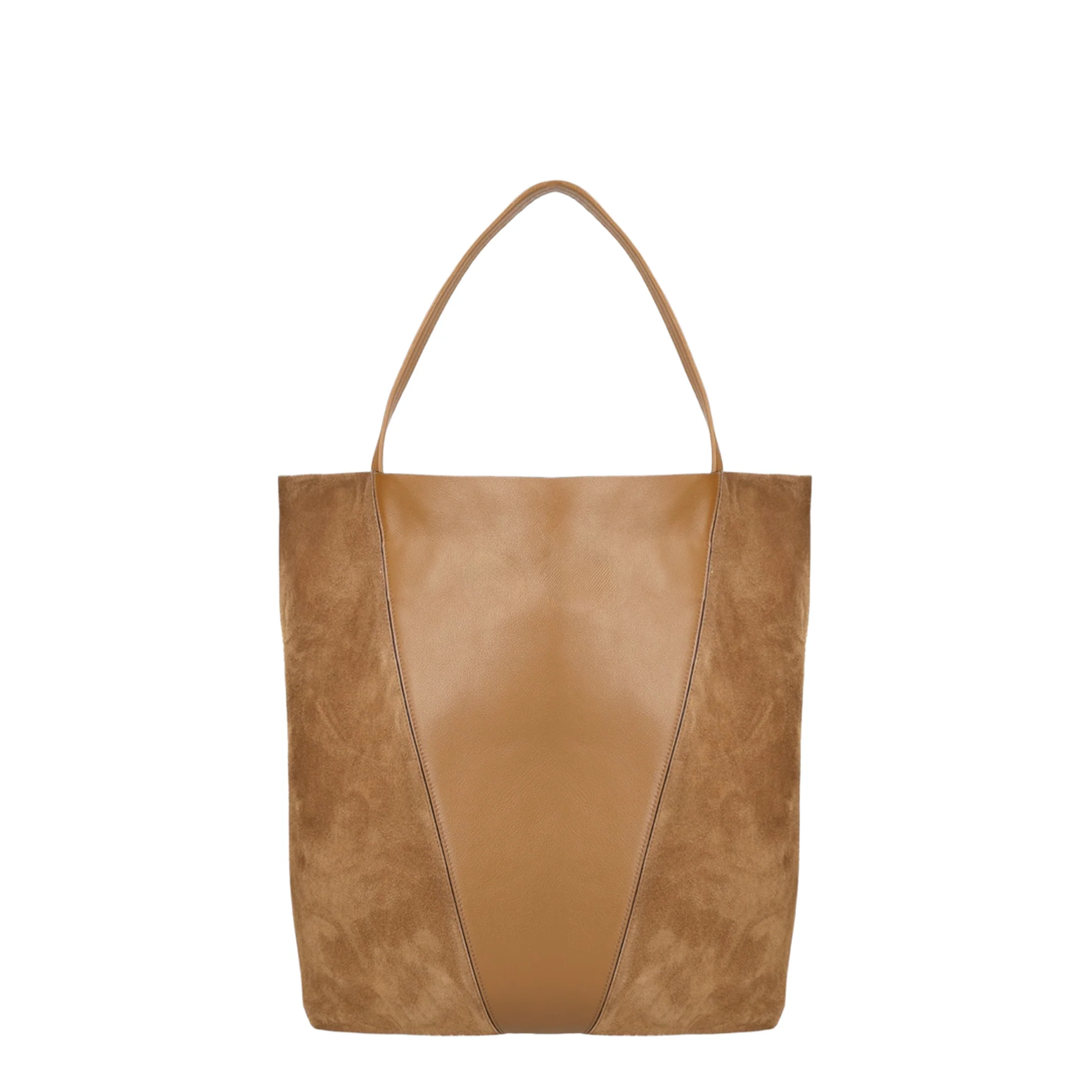 Brown Spin Tote Bag - Image 2