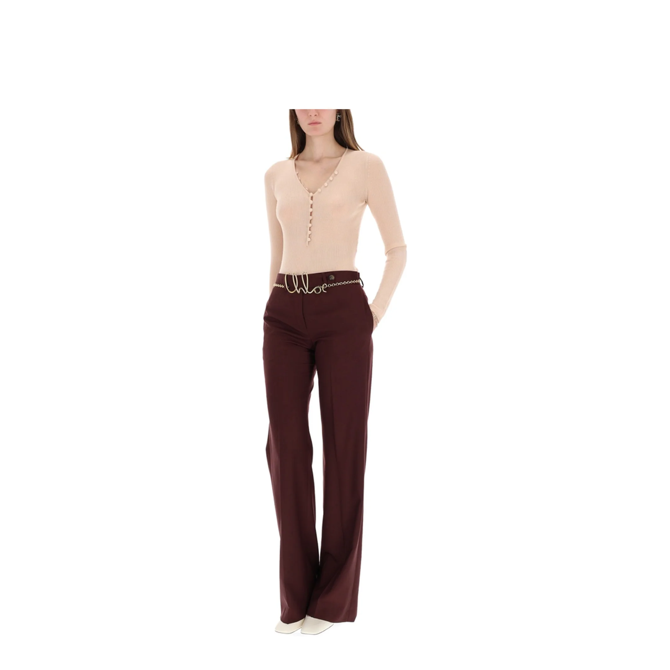 Ribbed Knit with Buttons - Image 2