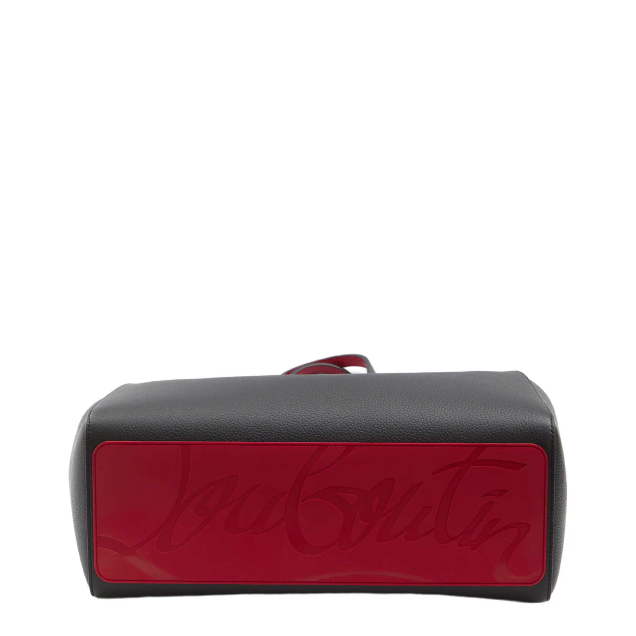 Tote Bag in Black Grained Calfskin Leather - Image 3