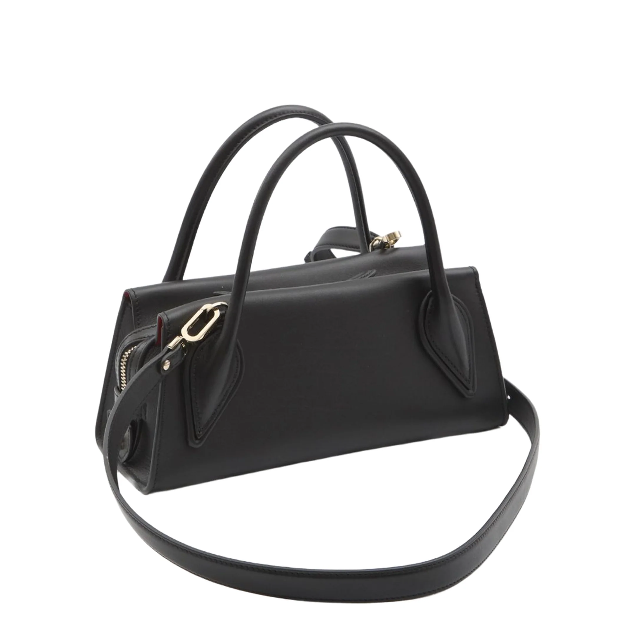 Venus Mini Calfskin Handbags - Black - Image 4