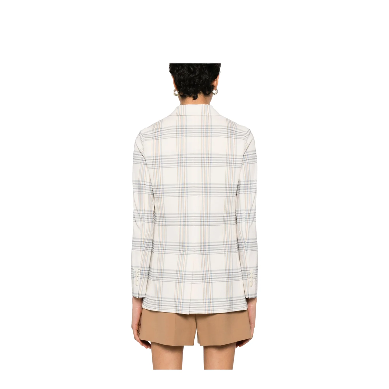 Cotton Double-Breasted Jacket - Image 4