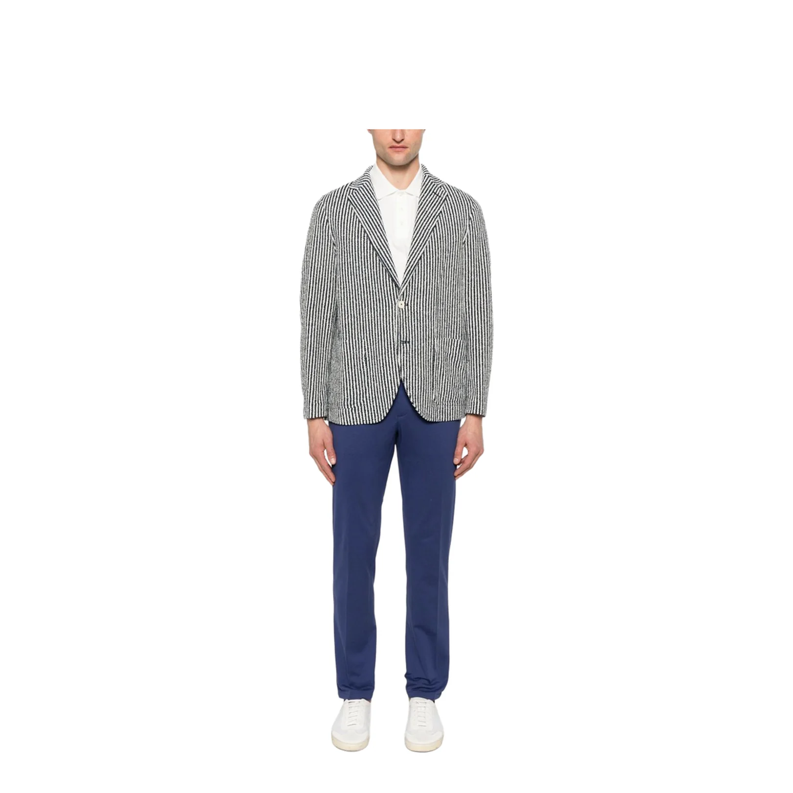 Striped Cotton Jacket - Image 2