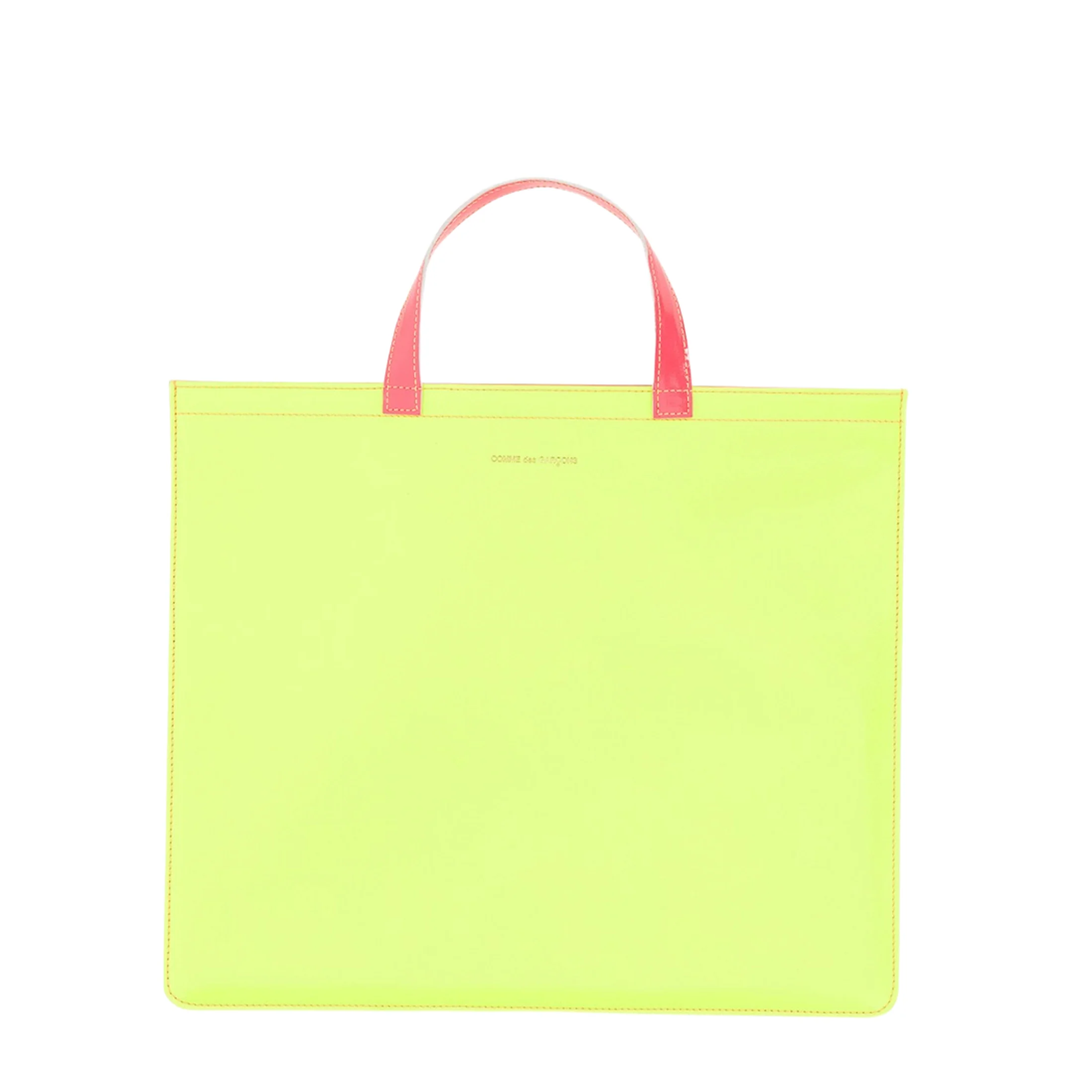 Super Fluo Leather Tote Bag - Image 2
