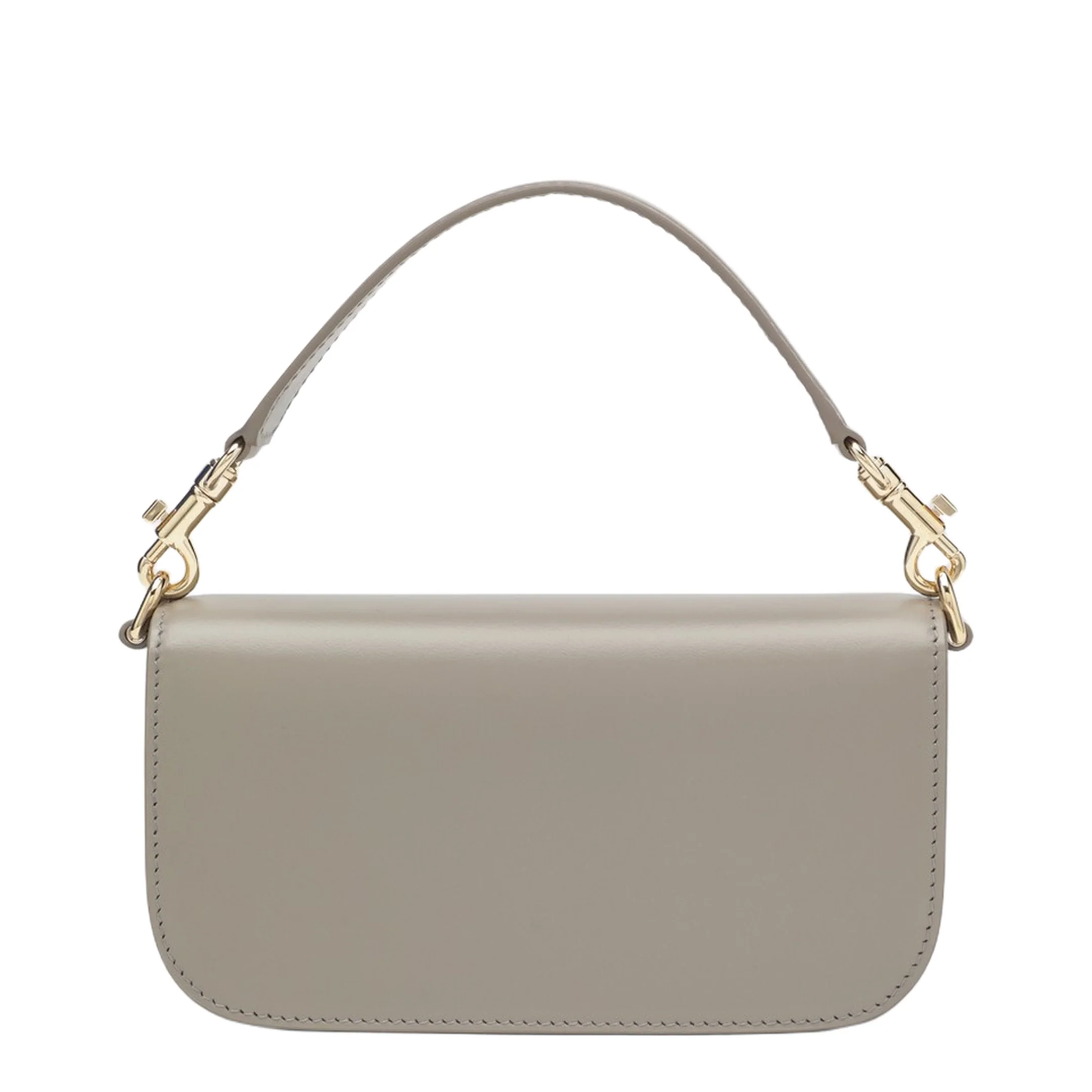 3.5 Leather Shoulder Bag in Taupe - Image 2