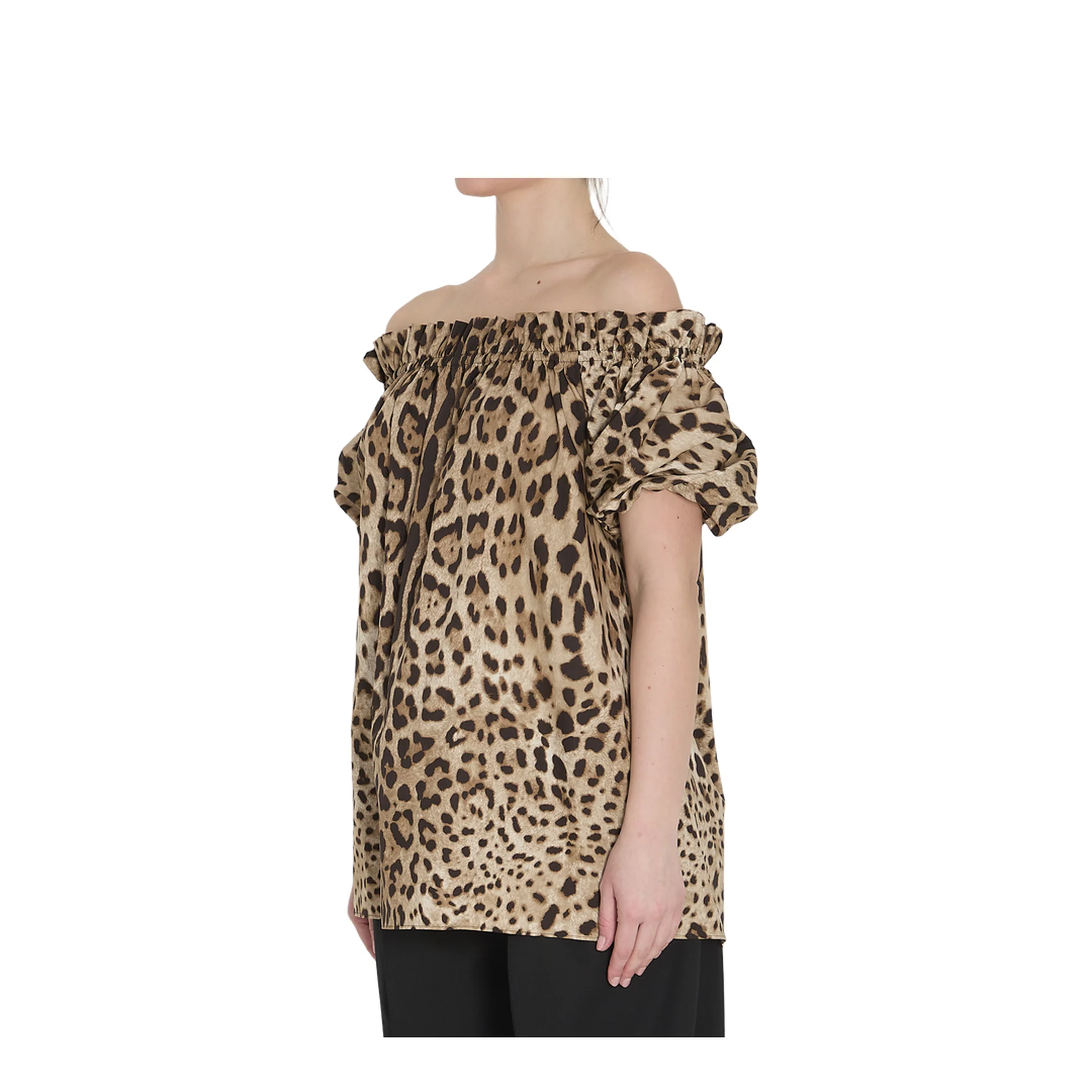 Animal Print Cotton Top - Image 2