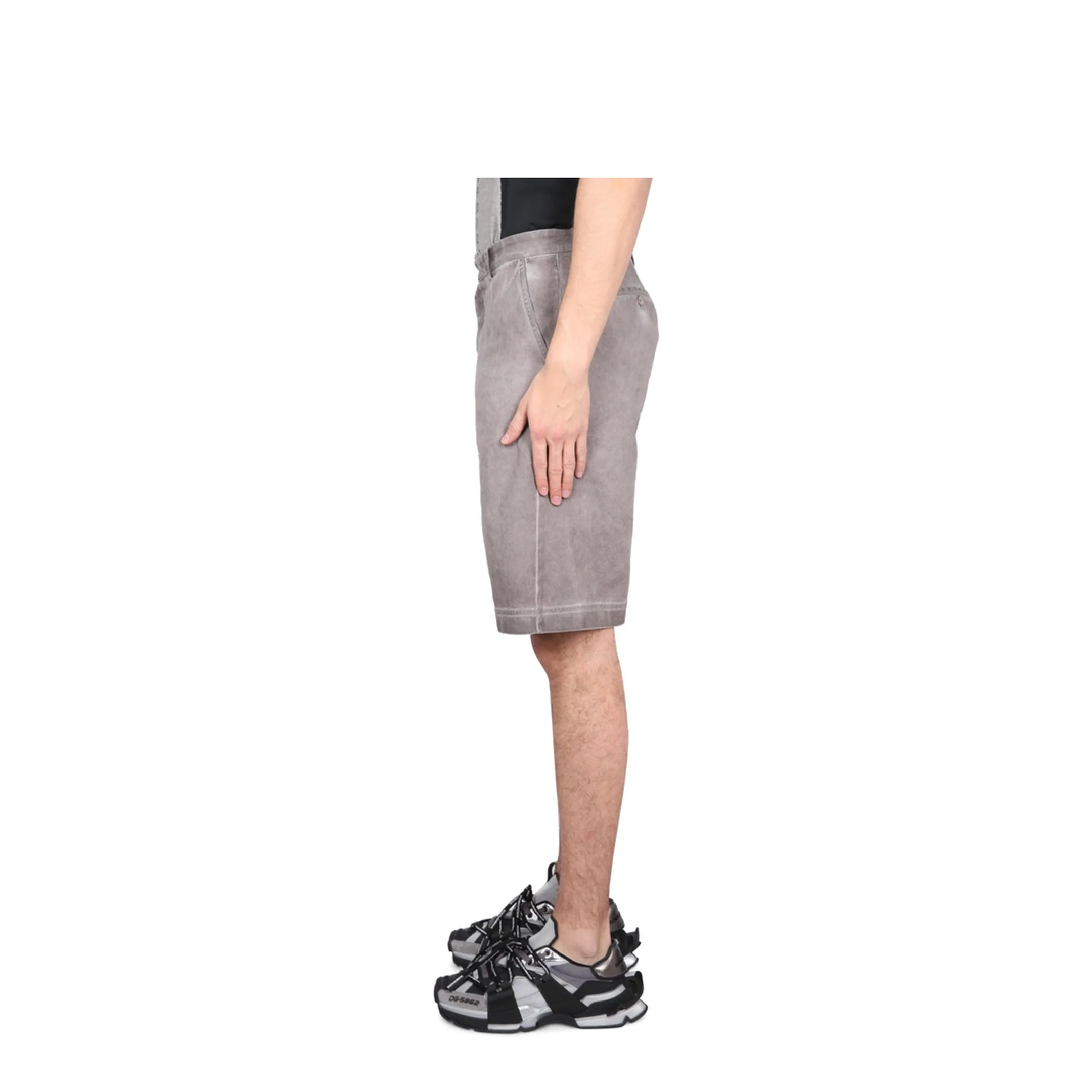 Bermuda Shorts with Logo Plaque - Image 3