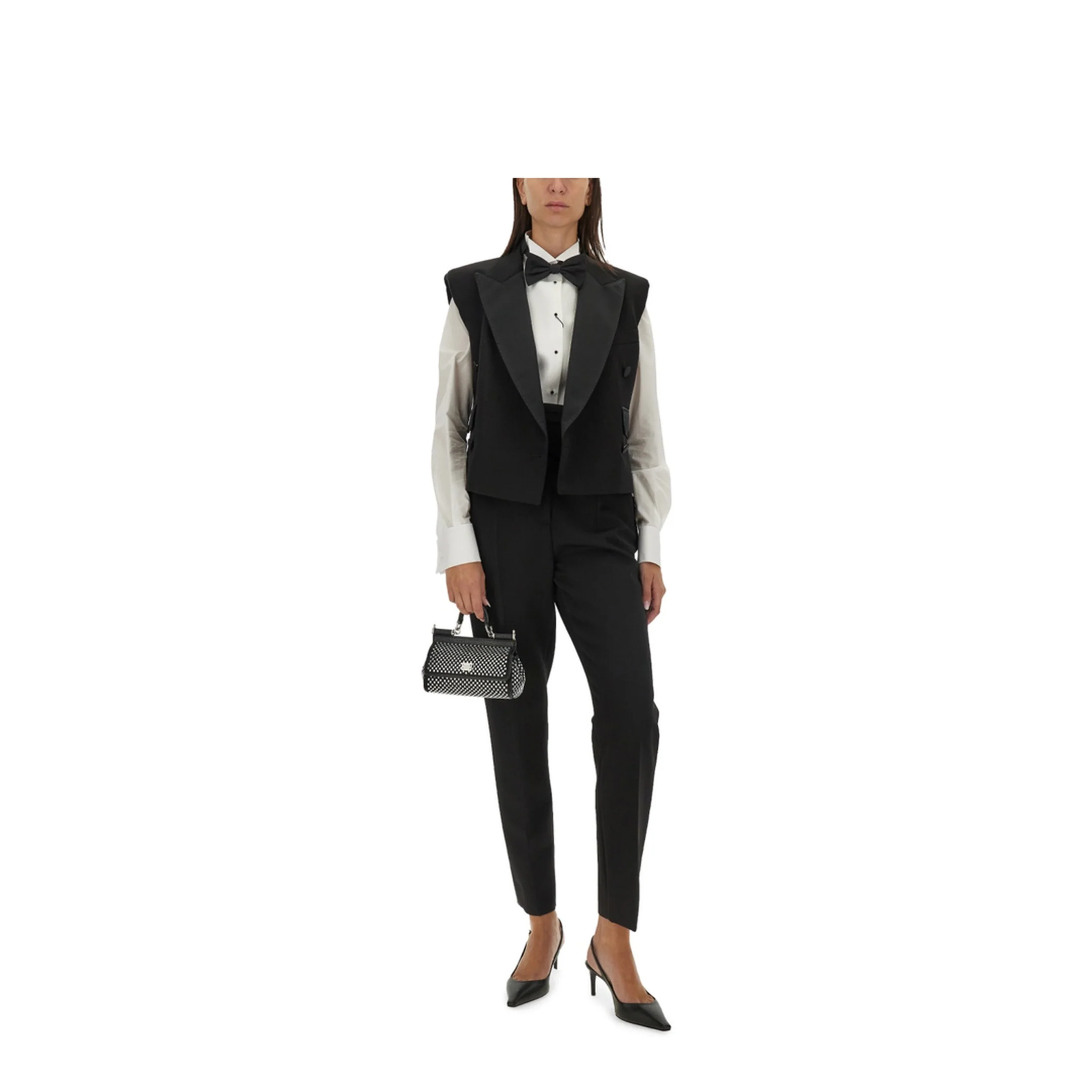 Double-Breasted Sleeveless Jacket - Image 2