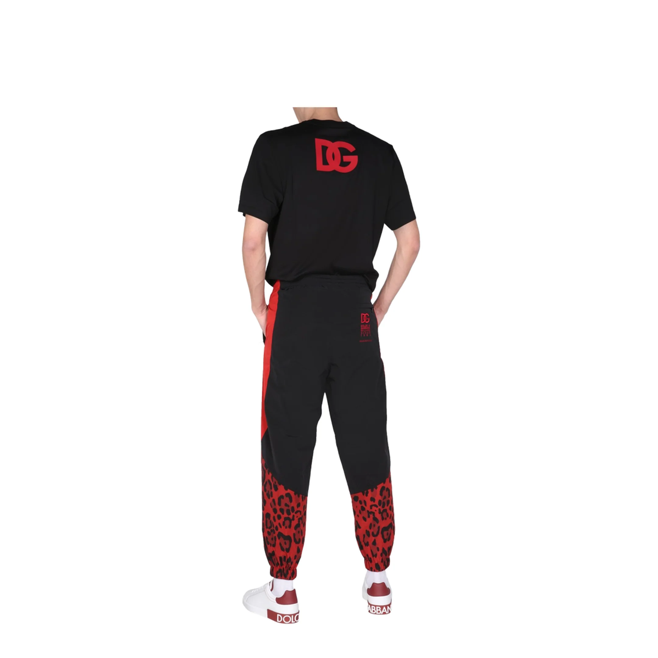 Jogging Pants with Animal Print - Image 2