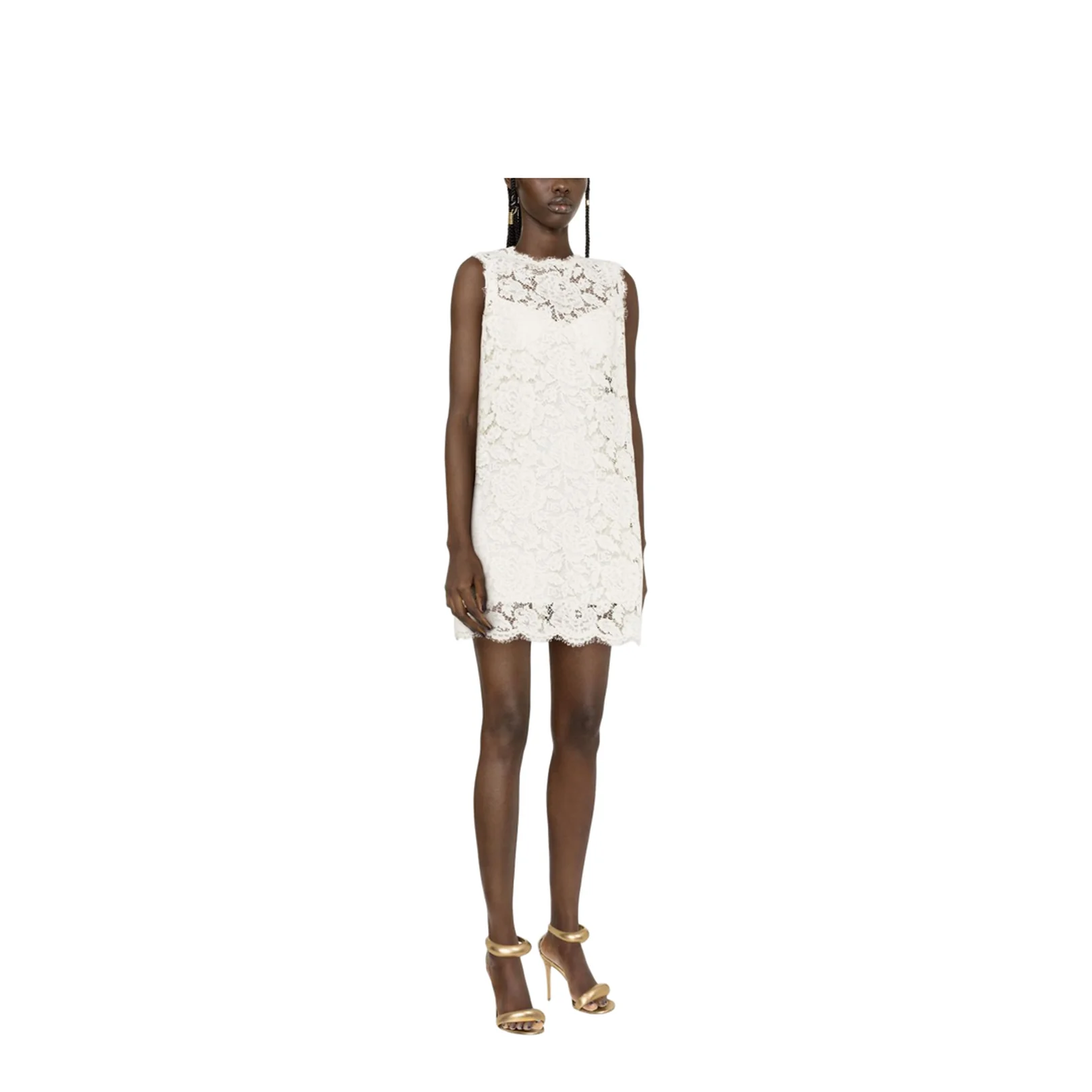 Lace Mini Dress - Image 5