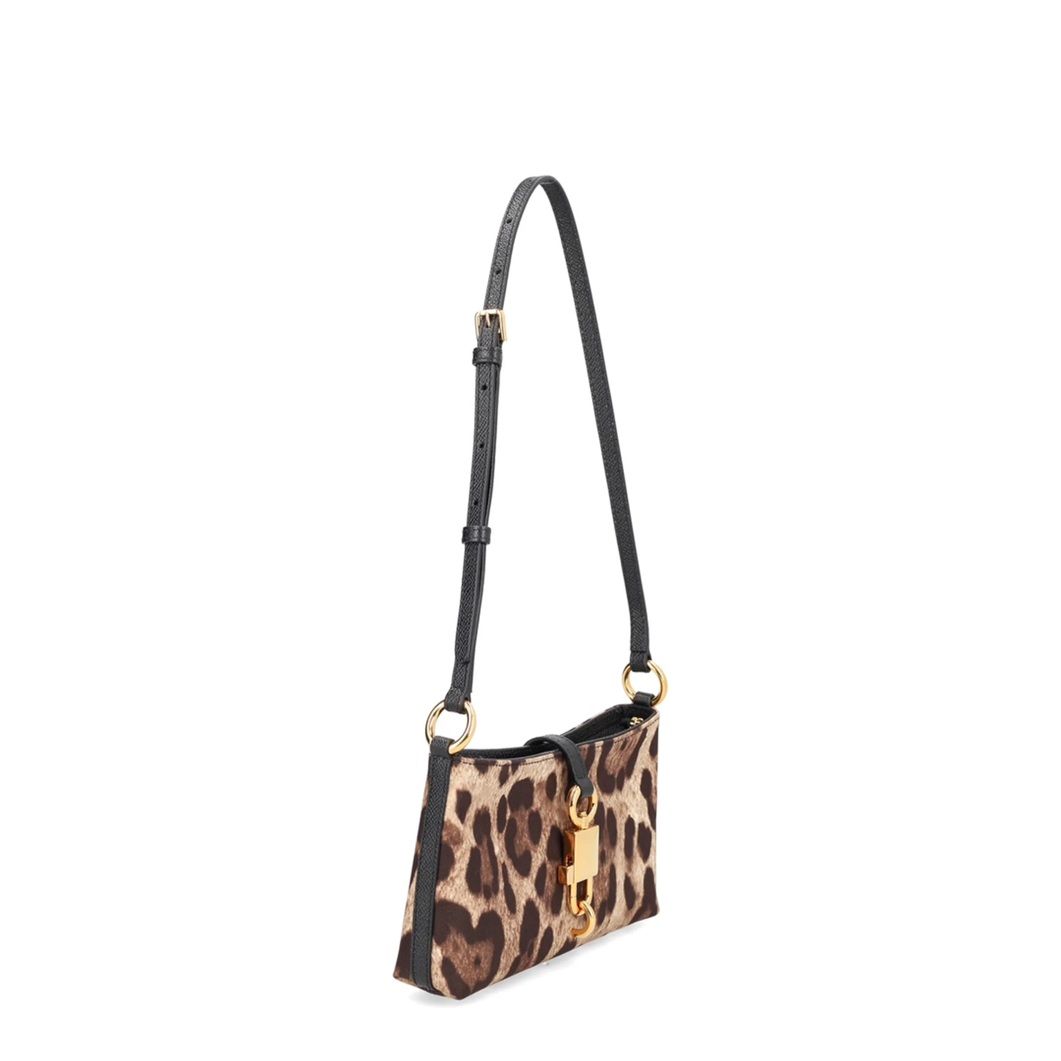 Leopard-print lock shoulder bag - Image 2