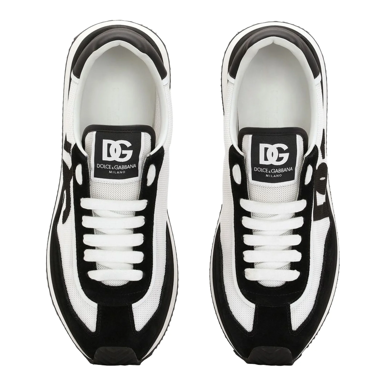 Mixed-material Cushion Sneakers - Image 4