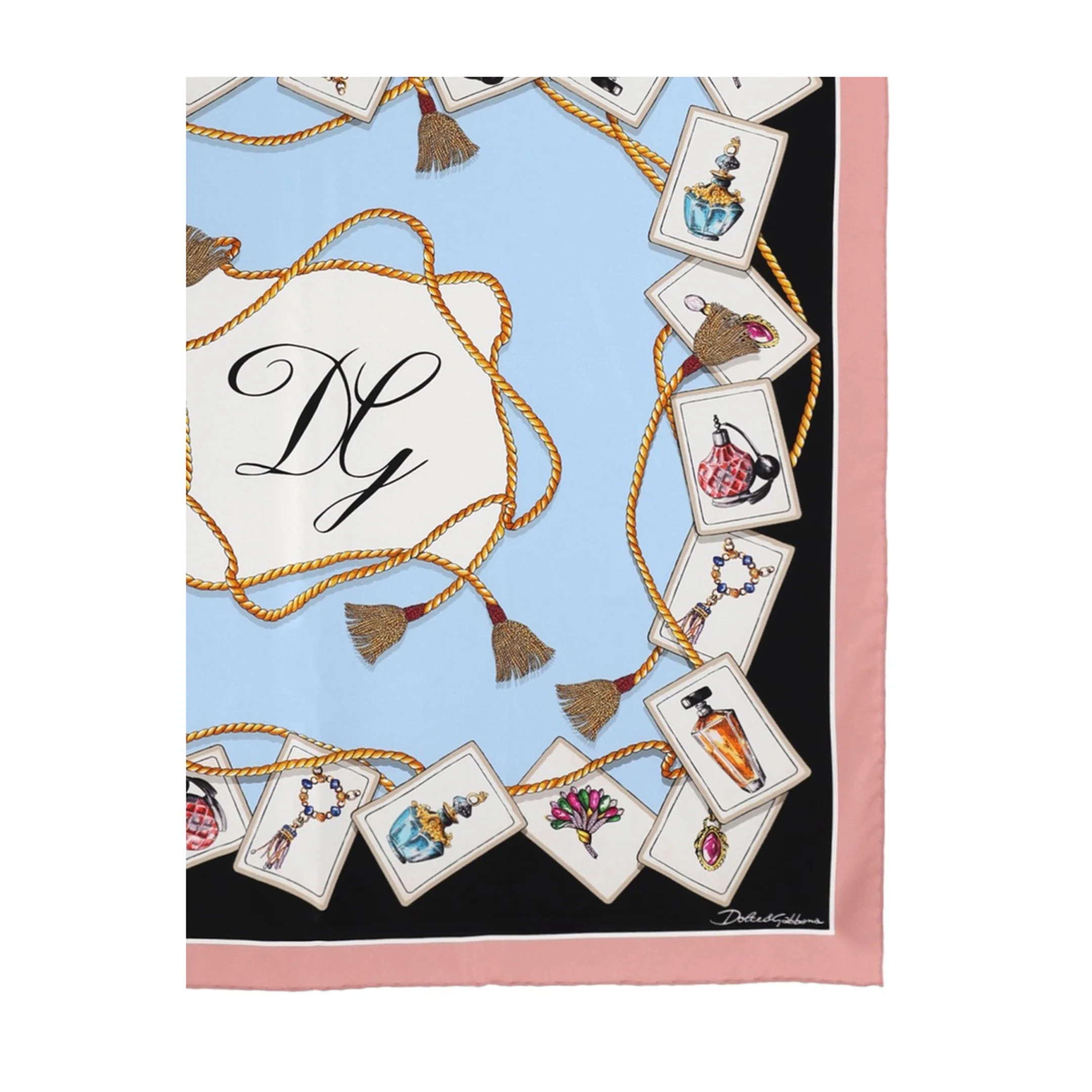 Printed Silk Scarf - Image 2