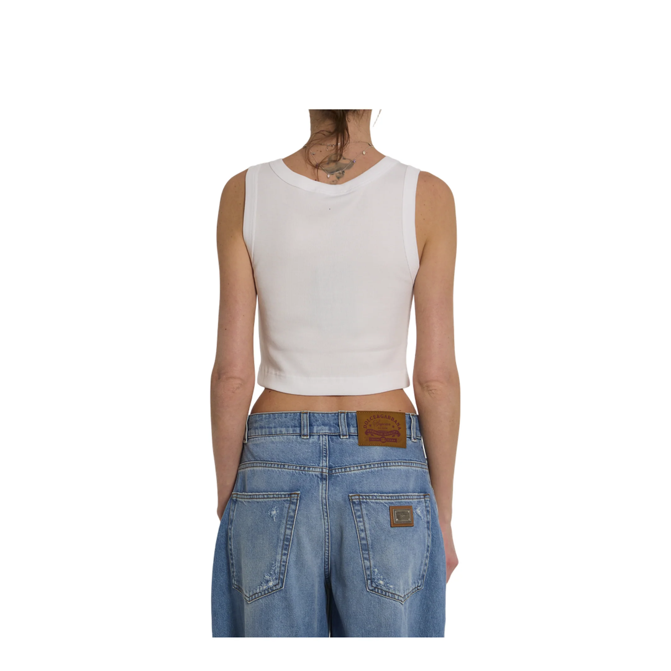 Ribbed tank top - Image 4