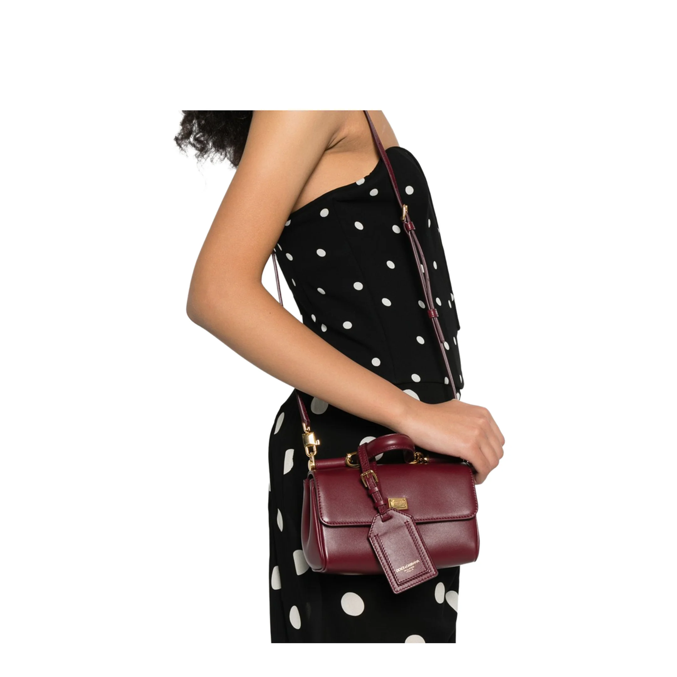 Sicily Handbag in Bordeaux - Image 2