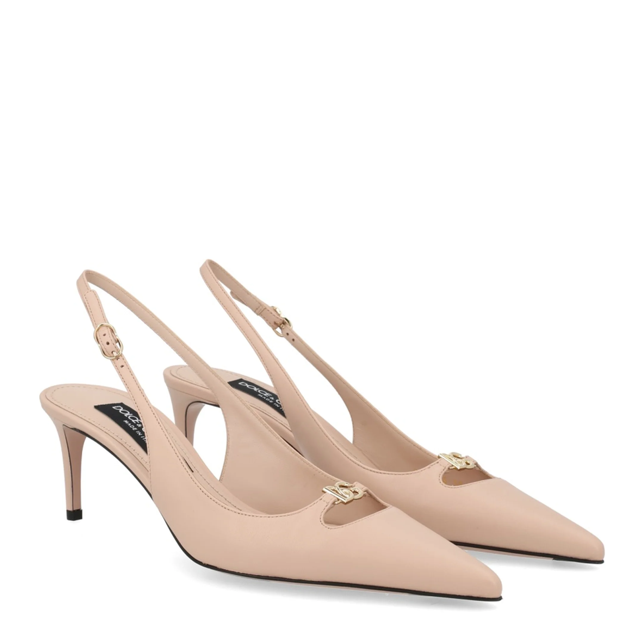 Slingback Pumps in Silk Nappa - Image 2