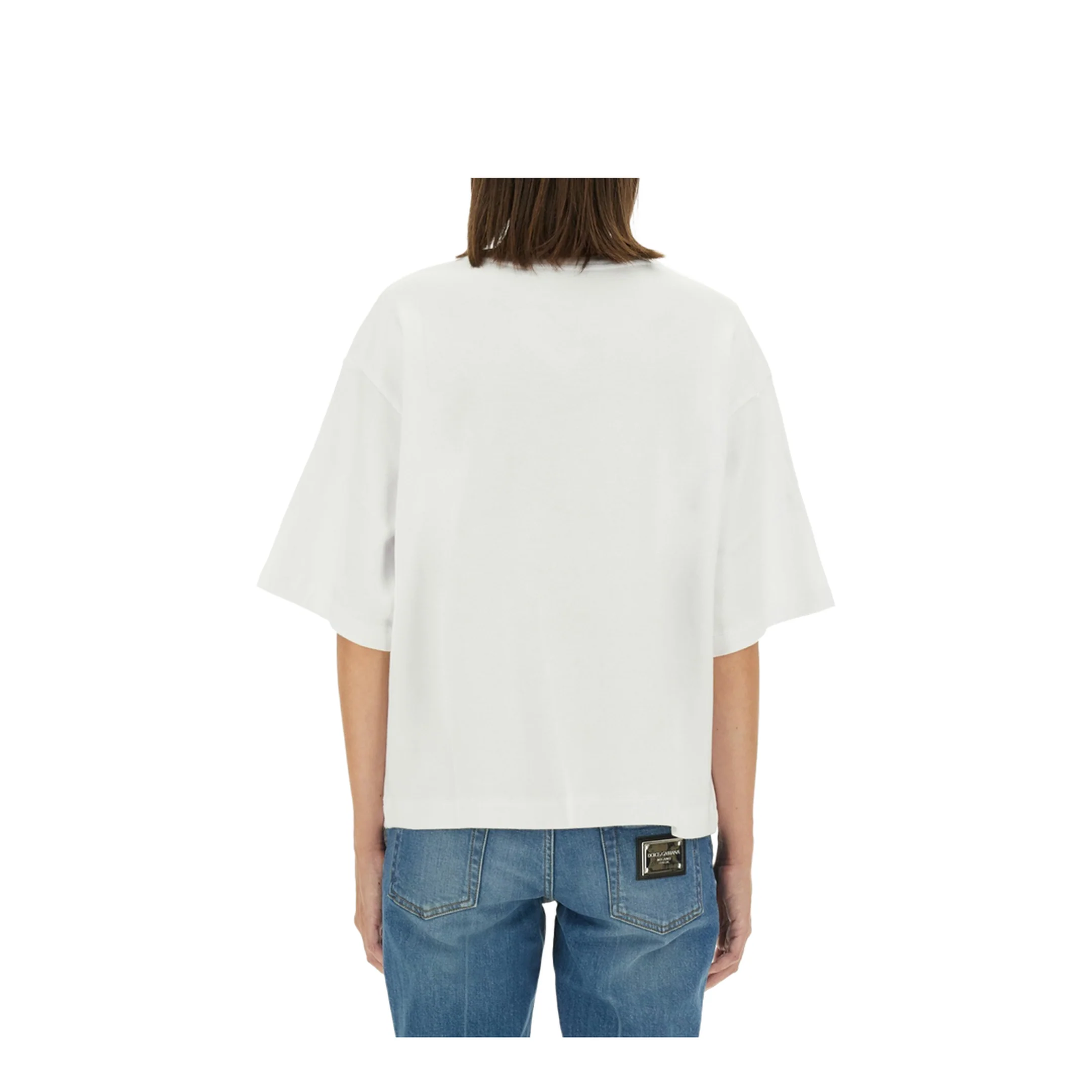 T-Shirt with Lettering Logo - Image 3