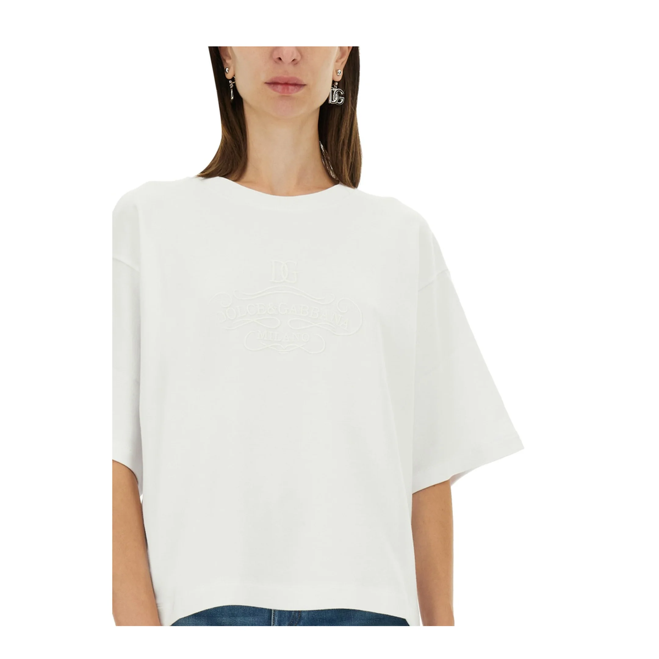 T-Shirt with Lettering Logo - Image 4