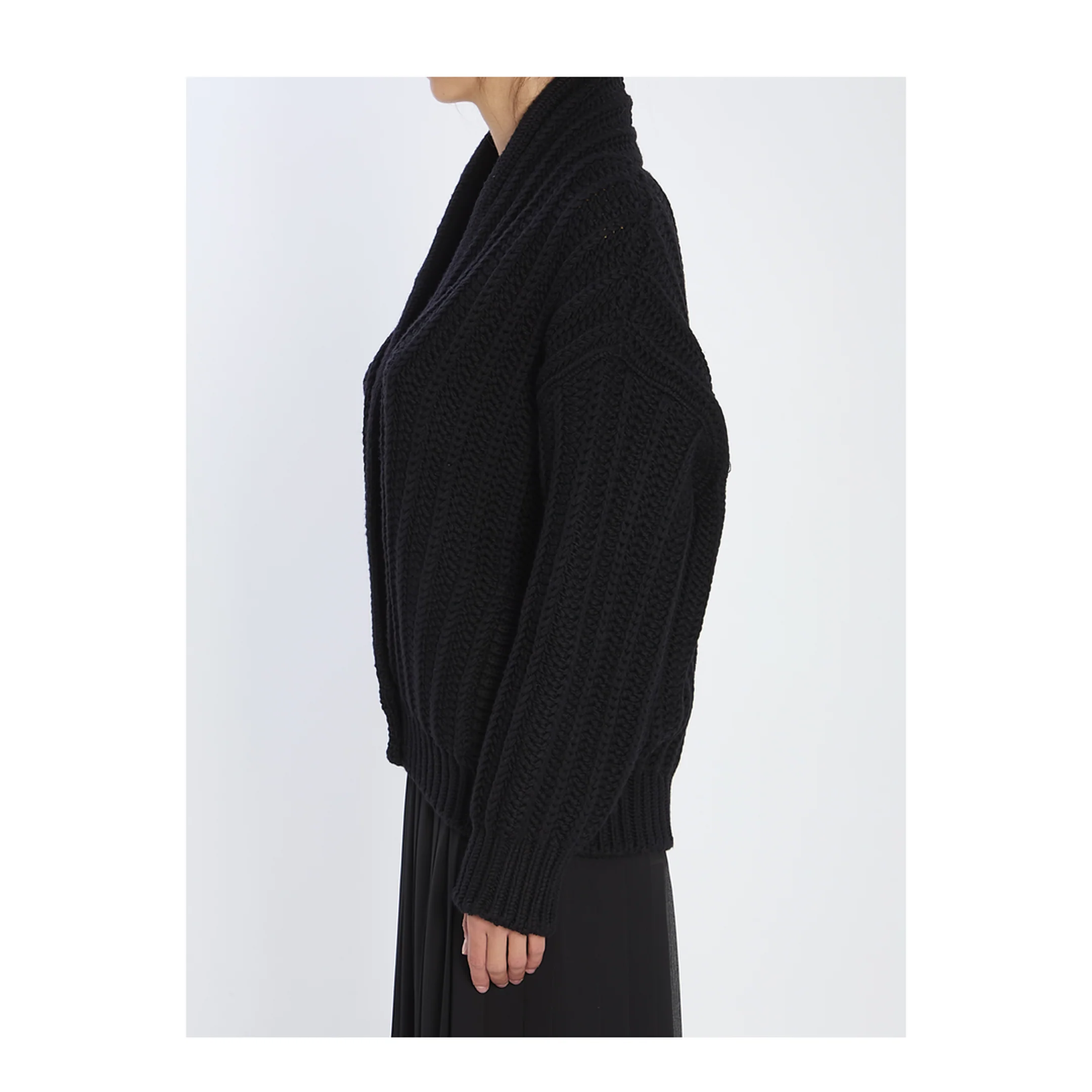 Virgin Wool Cardigan - Image 3