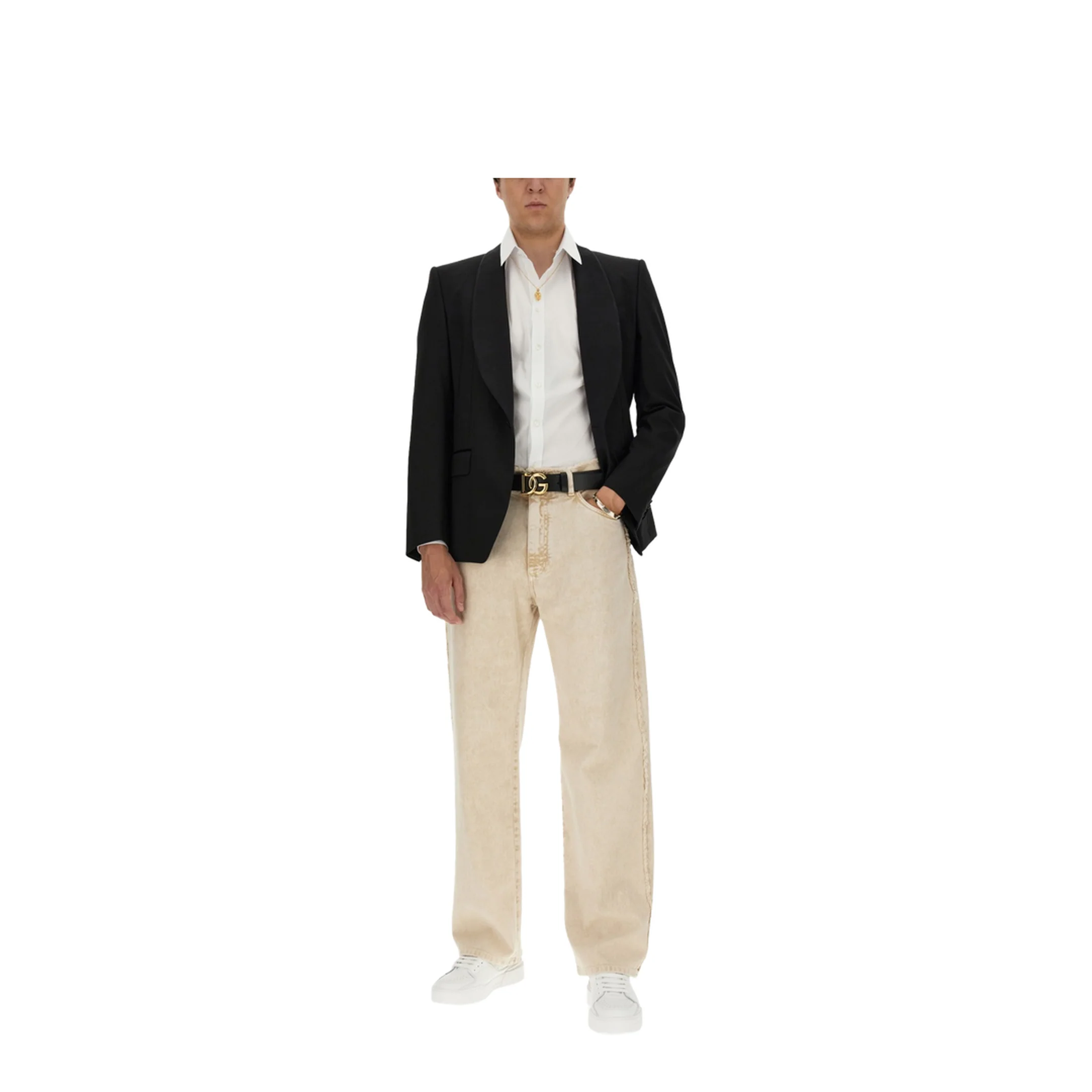 White Cotton Shirt - Image 3