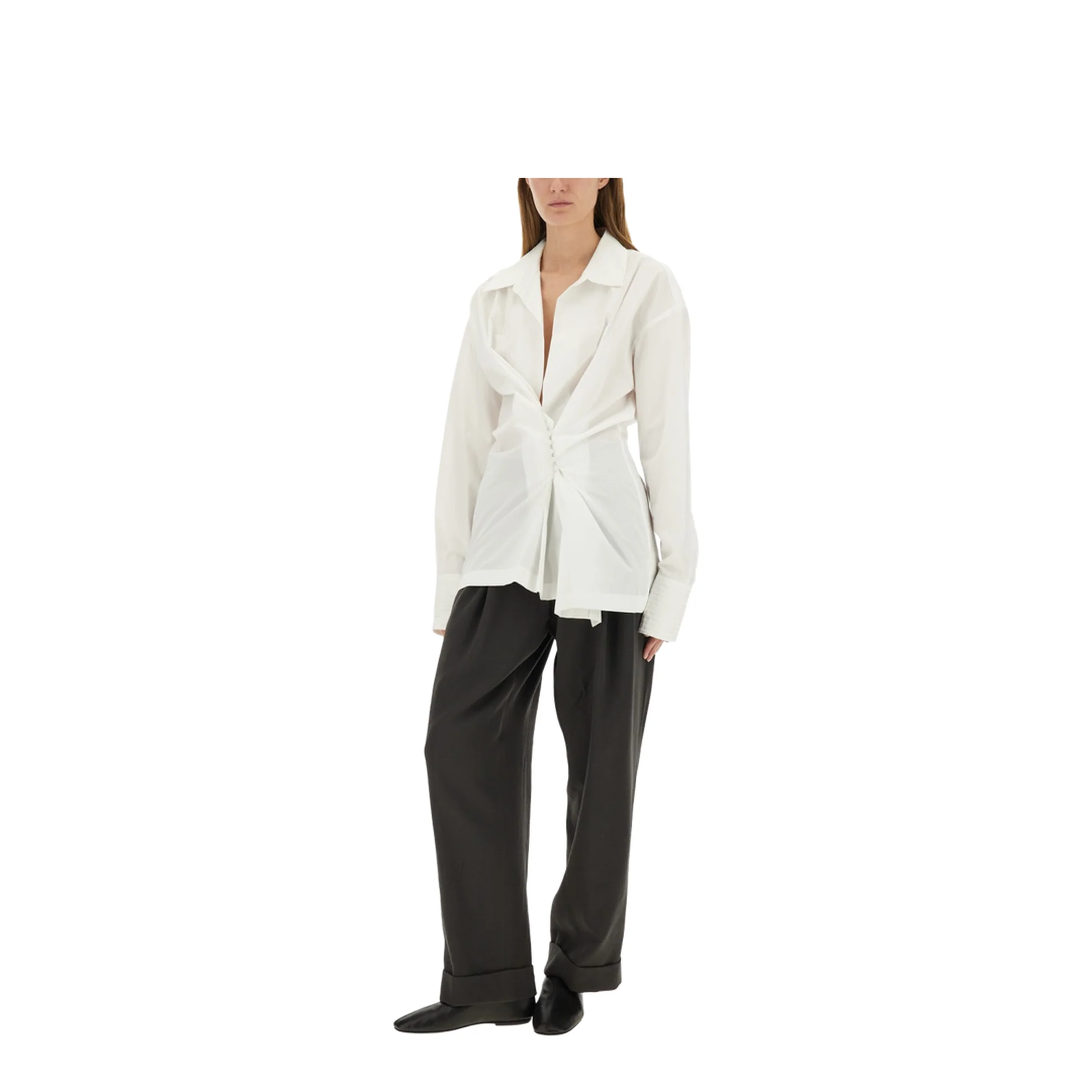 Clickys Shirt in White - Image 2