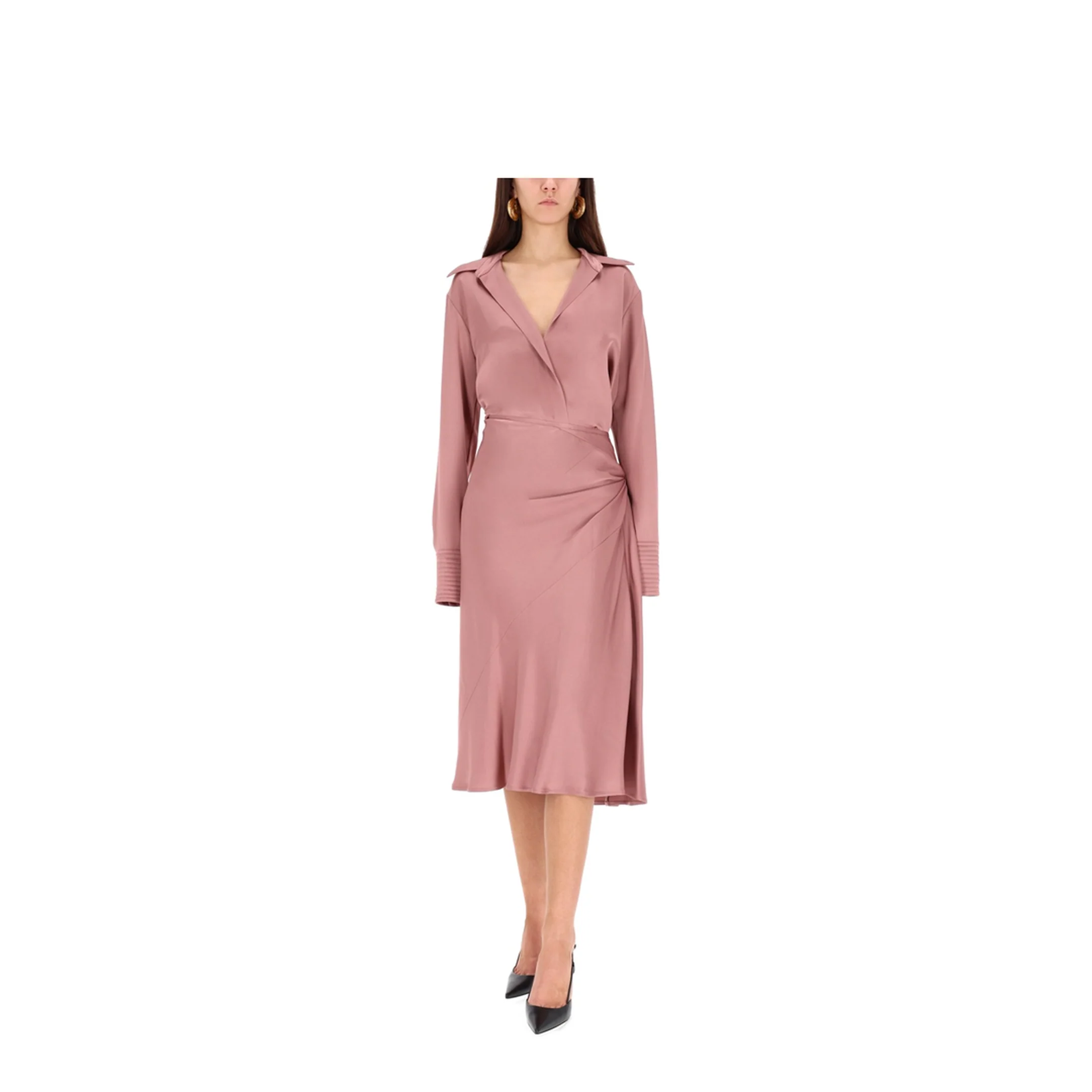 Draped Midi Skirt - Image 2