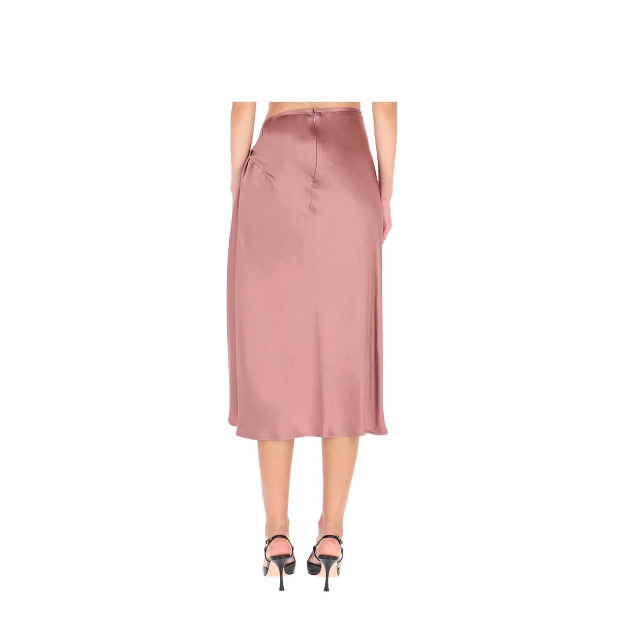 Draped Midi Skirt - Image 4