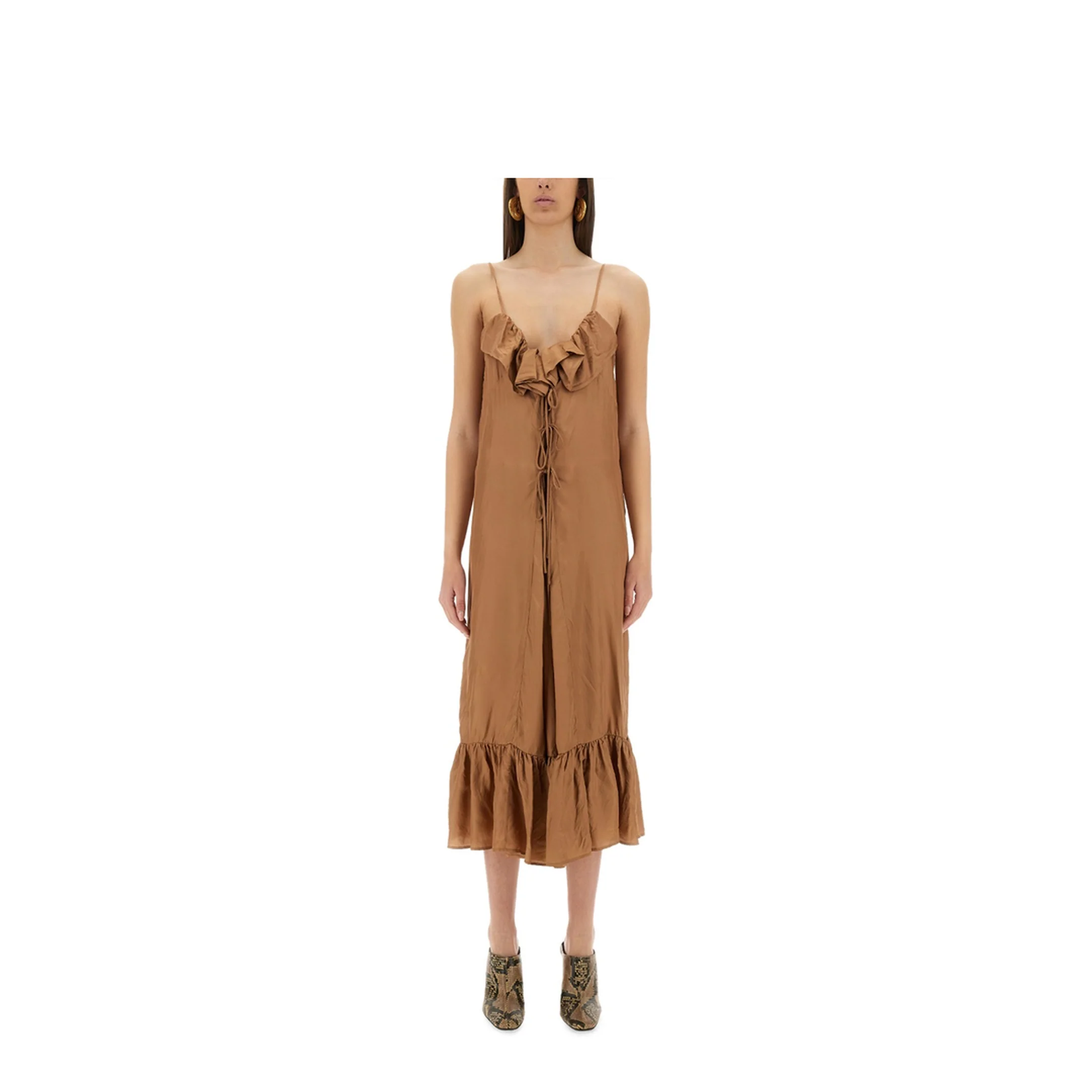 Petticoat Dress with Ruffles