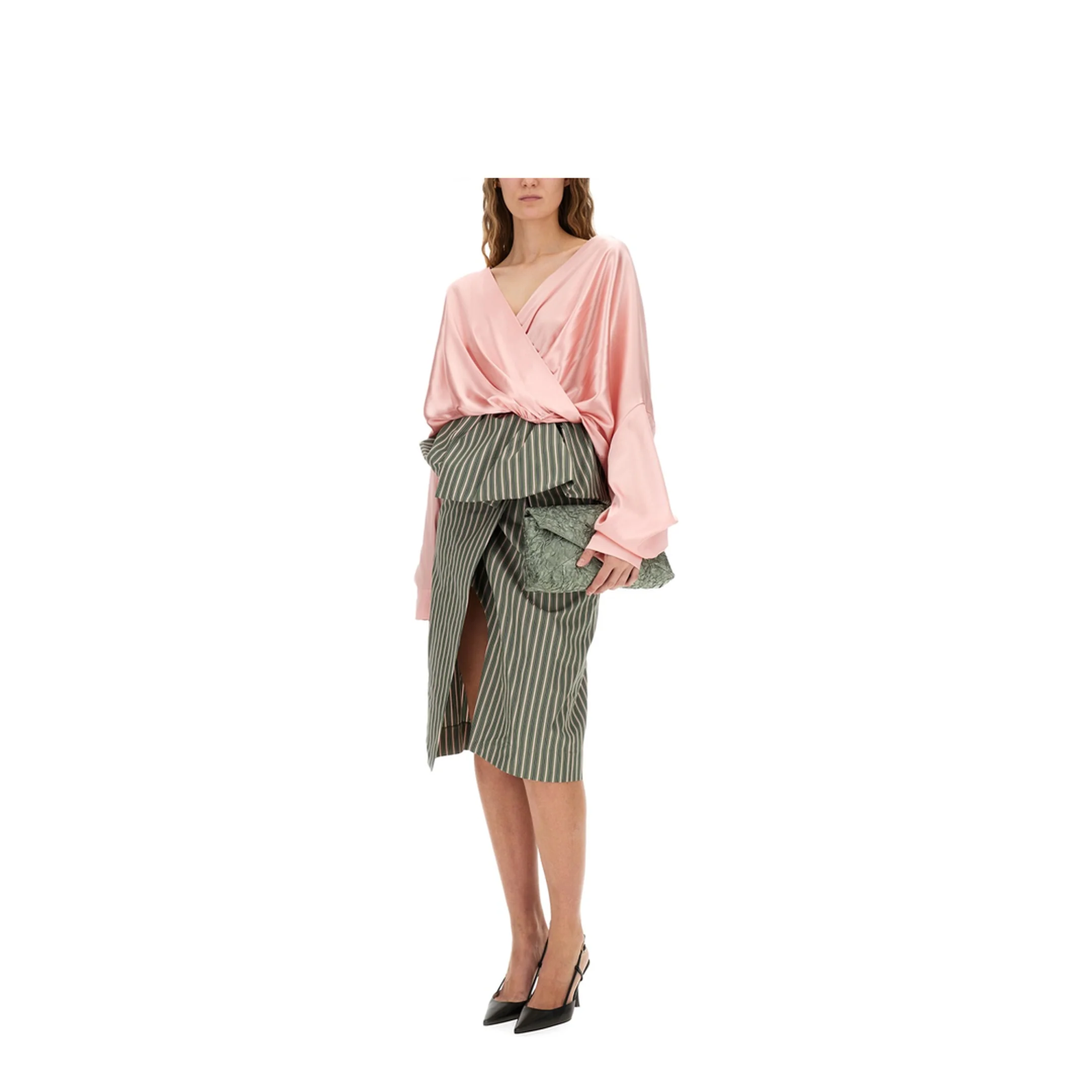 Striped Midi Skirt - Image 2
