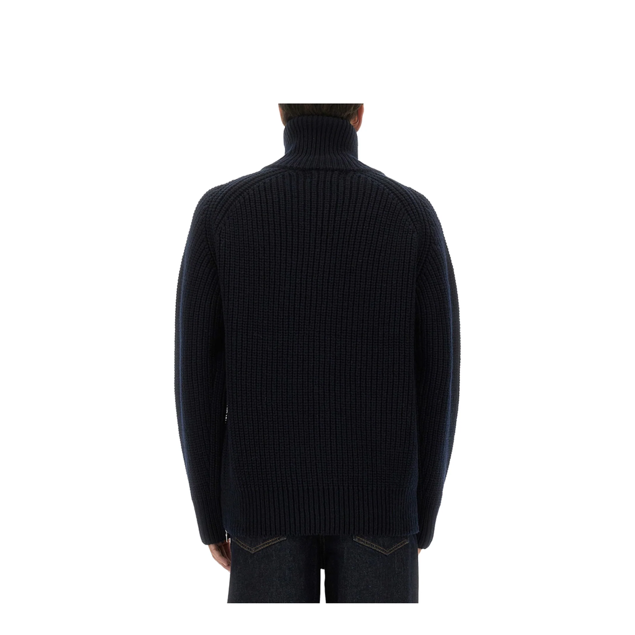 Zippered Wool Sweater - Image 3