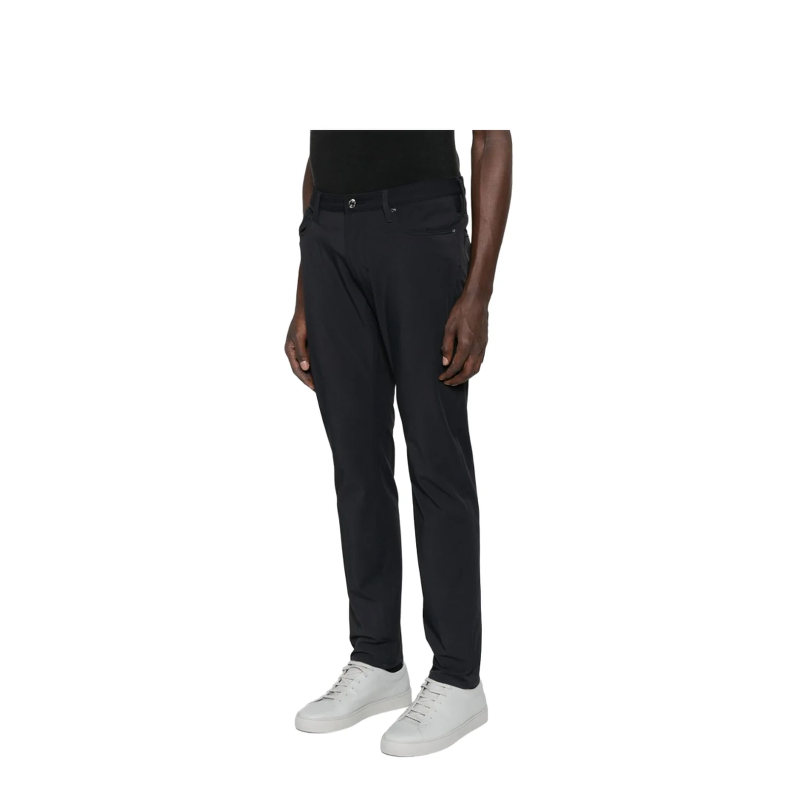Black Straight Leg Jeans - Image 5