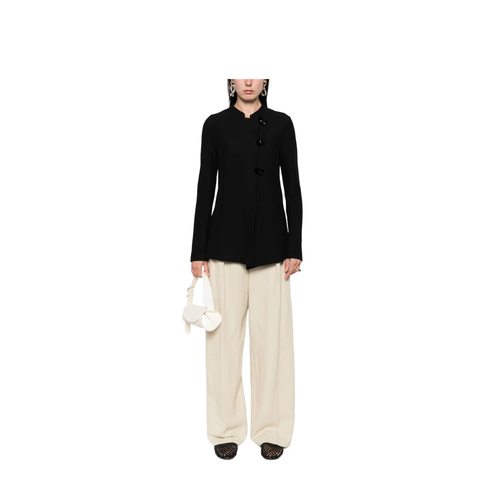 Cotton Single-Breasted Jacket - Image 5