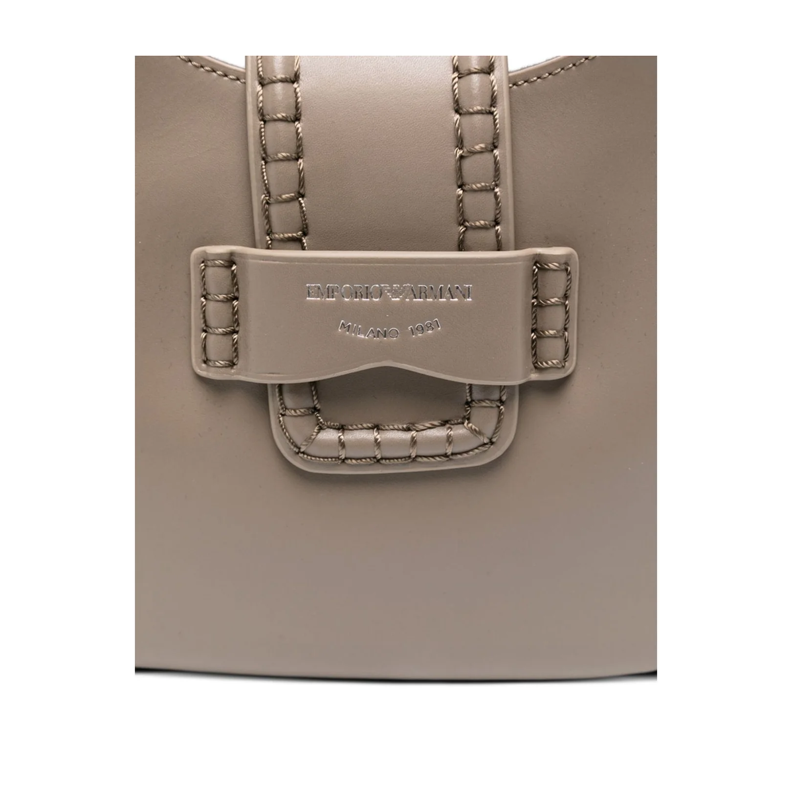 Silk & Nylon Small Leather Shoulder Bag - Image 4