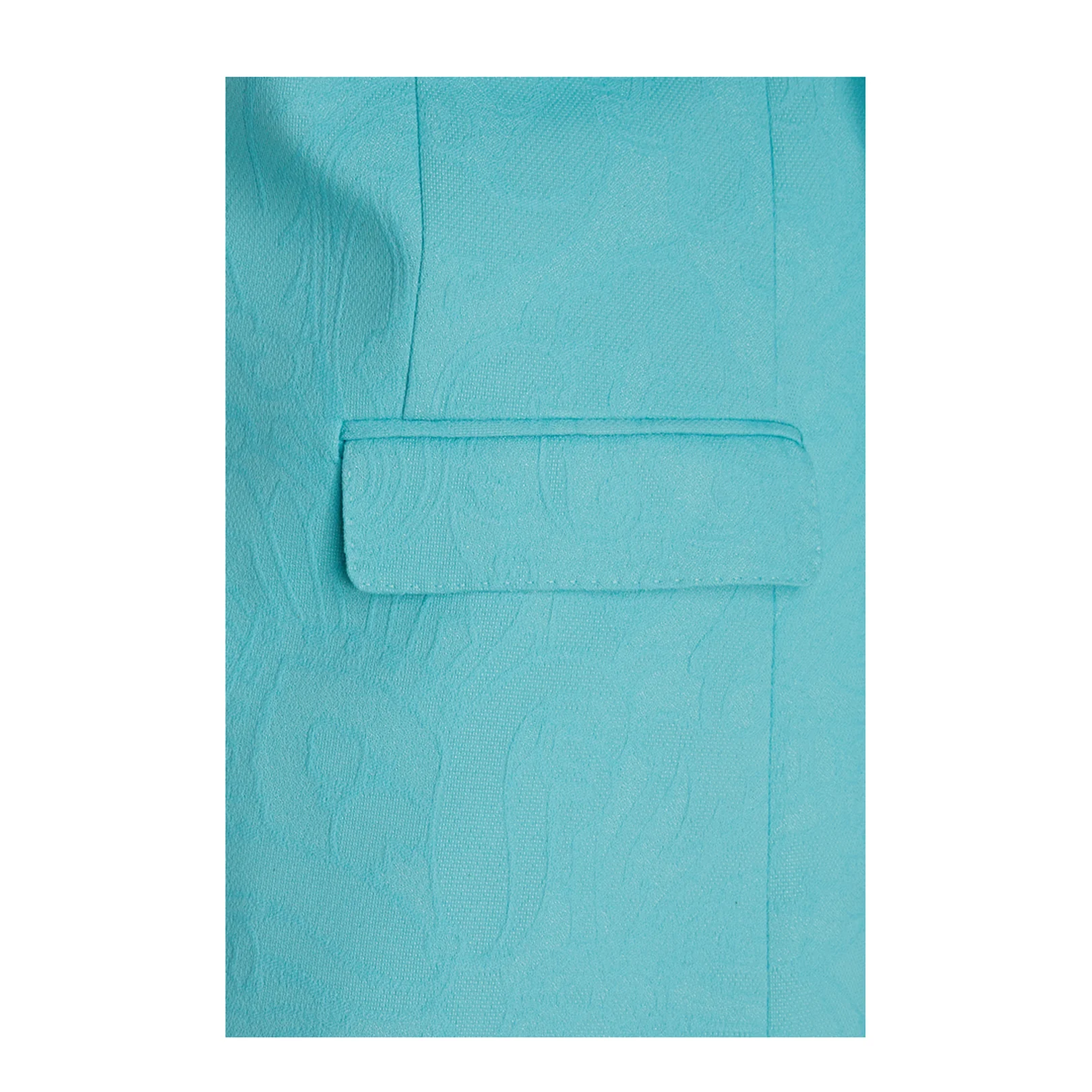 Blazer in Aquamarine Color - Image 3