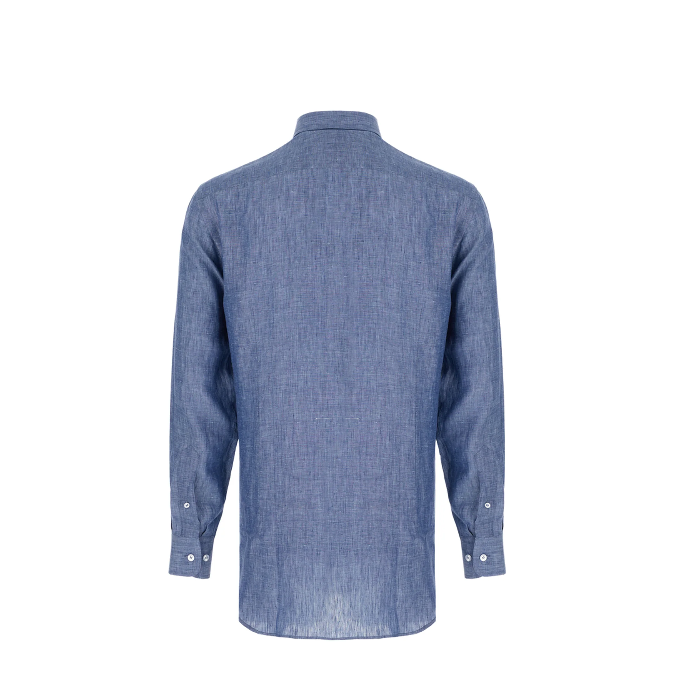 Pegaso Linen Shirt - Light Blue - Image 2