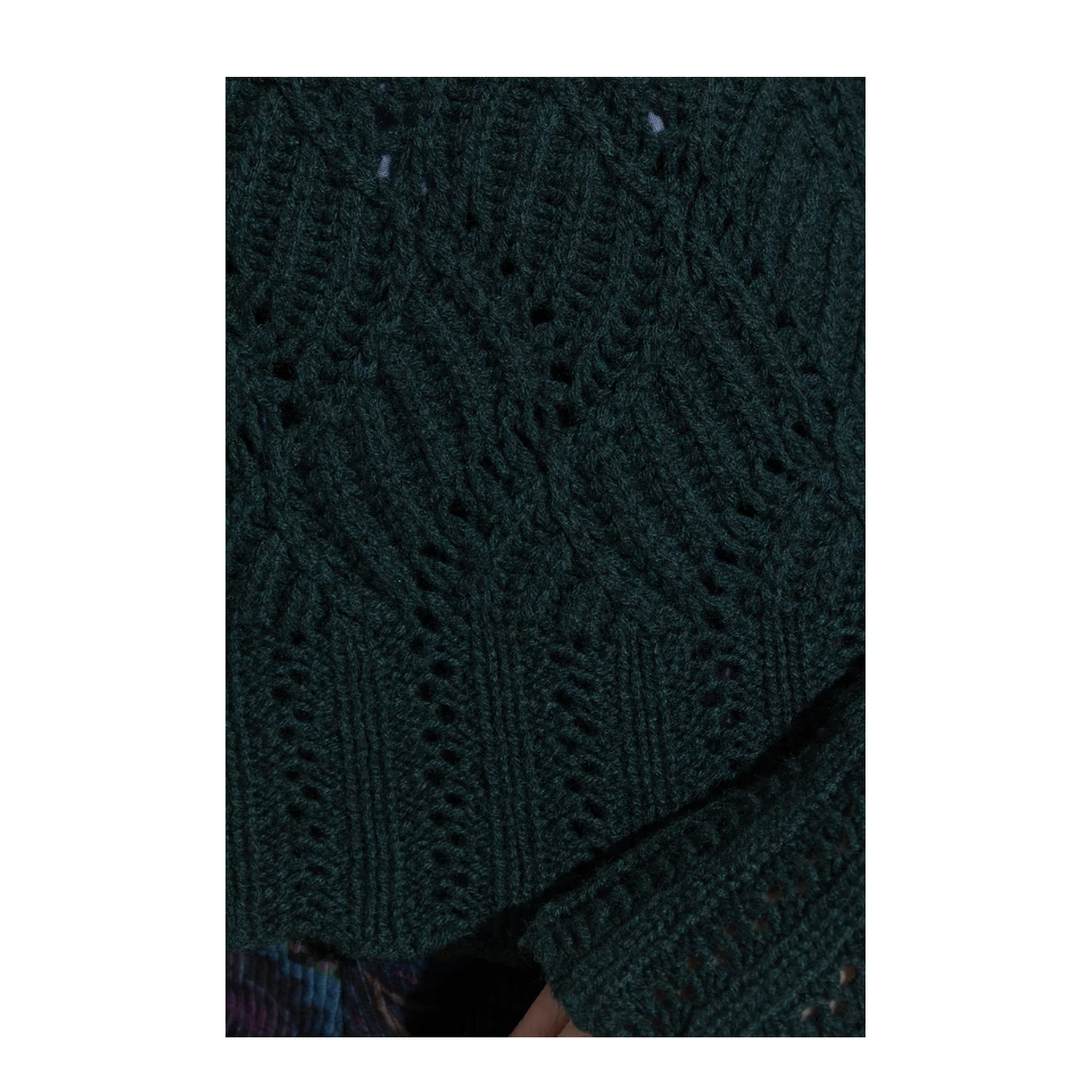 Cashmere Turtleneck Green - Image 5