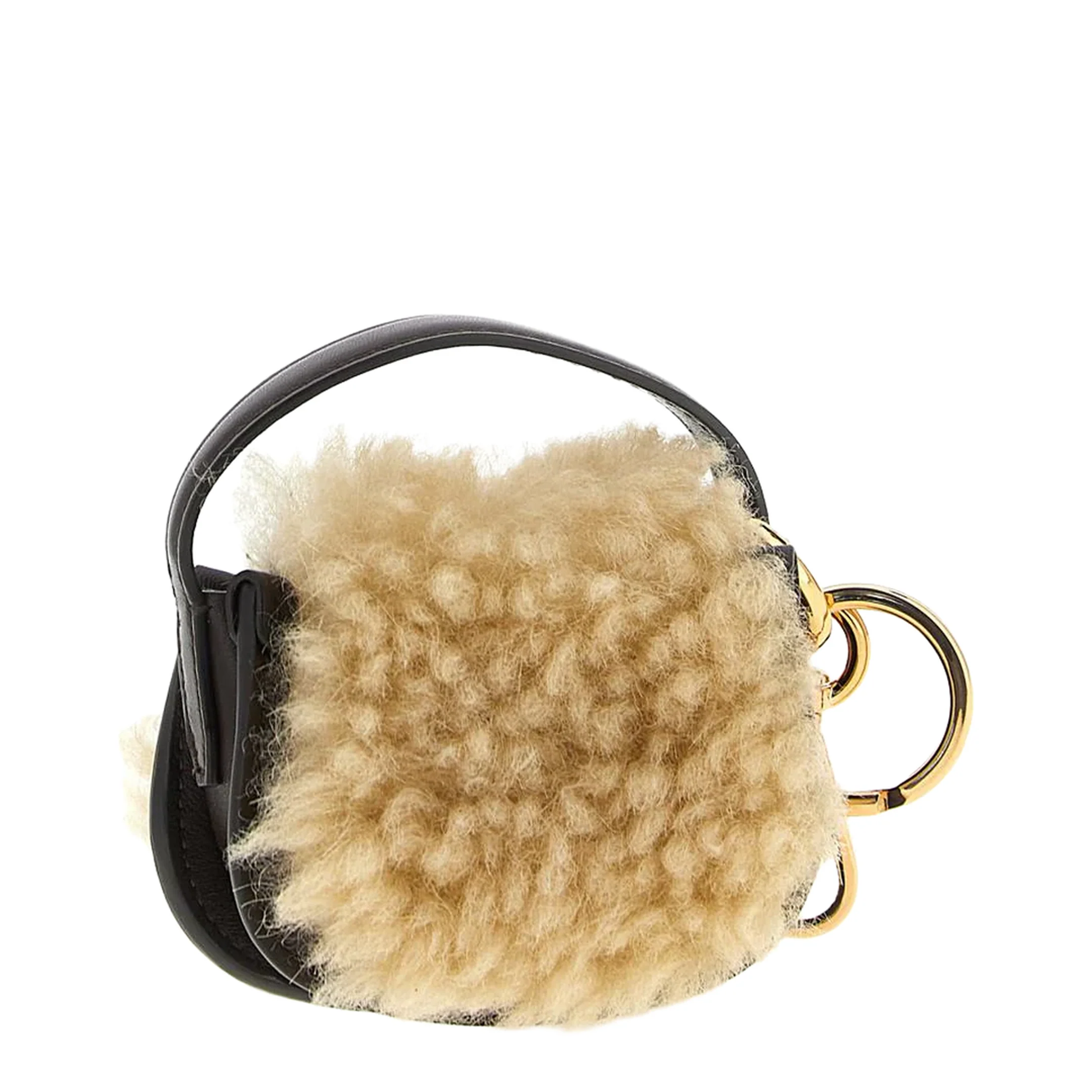 Cindolo Shearling Bag In Multicolor - Image 2