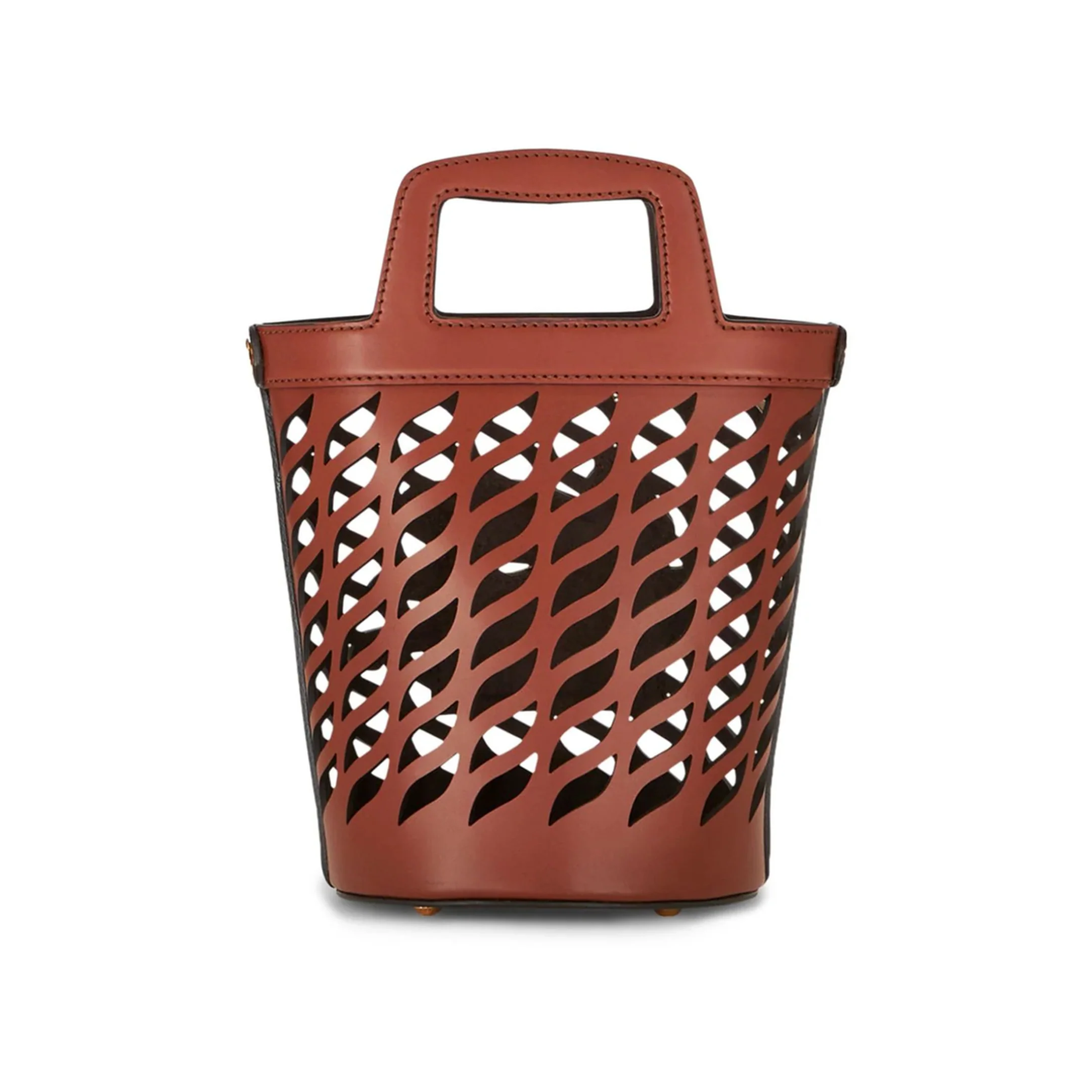 Coffa Bucket Bag In Light Brown - Image 3
