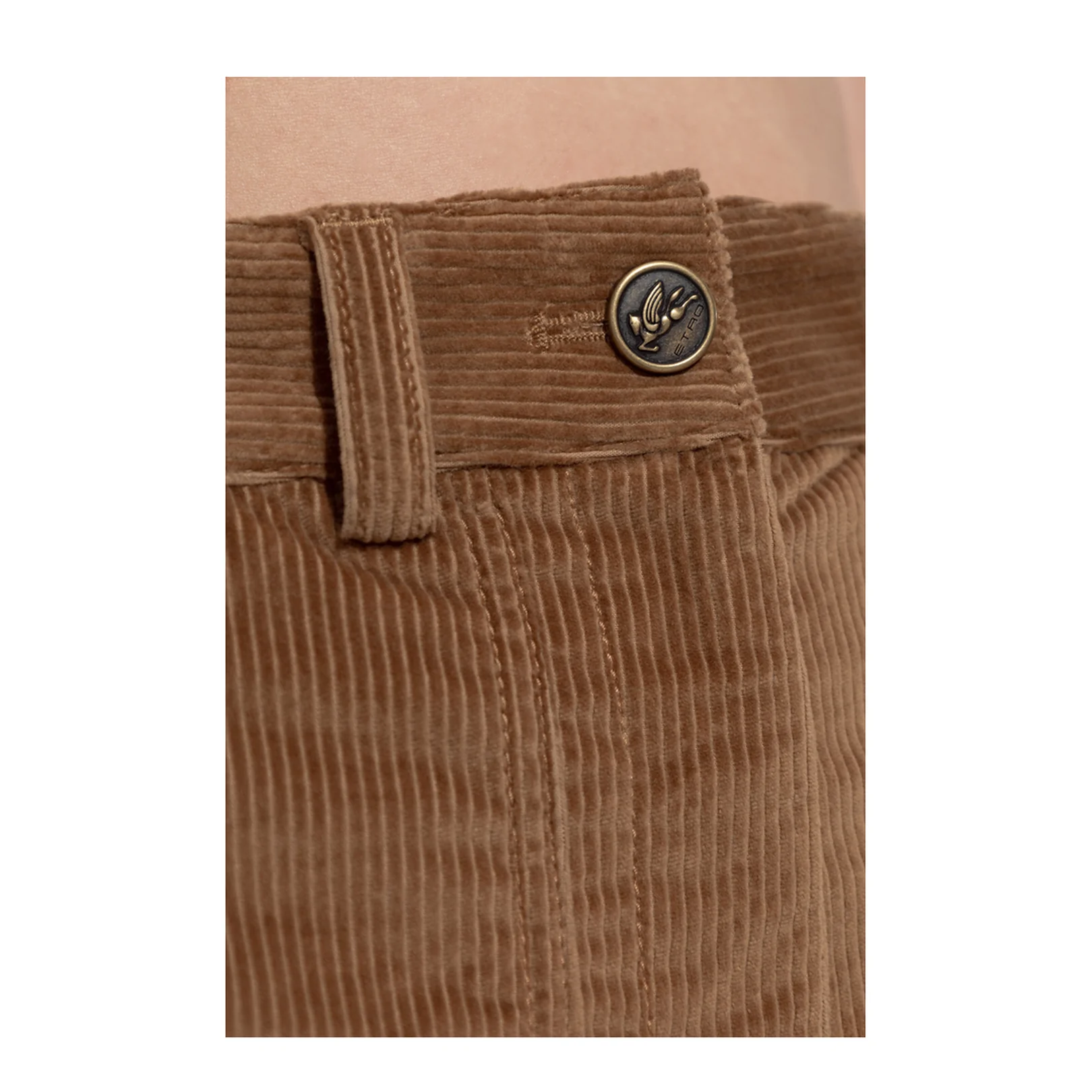 Corduroy Trousers Brown - Image 5