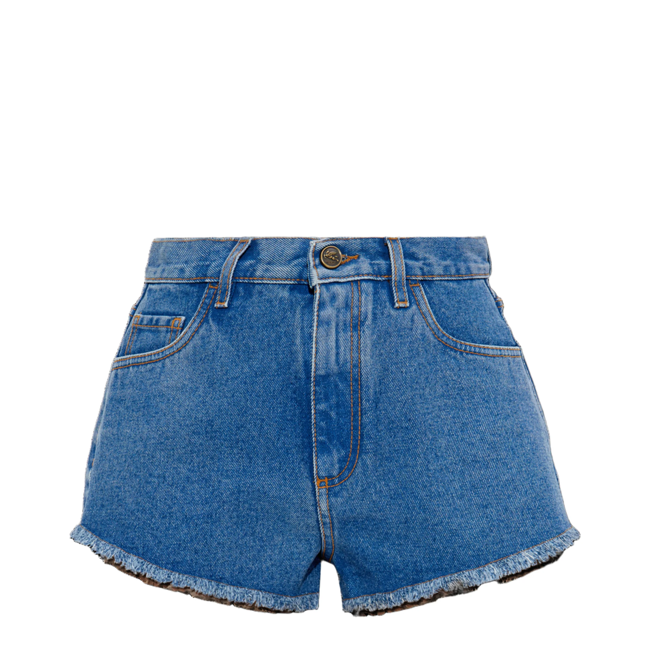 Denim Shorts Vintage Effect - Image 2