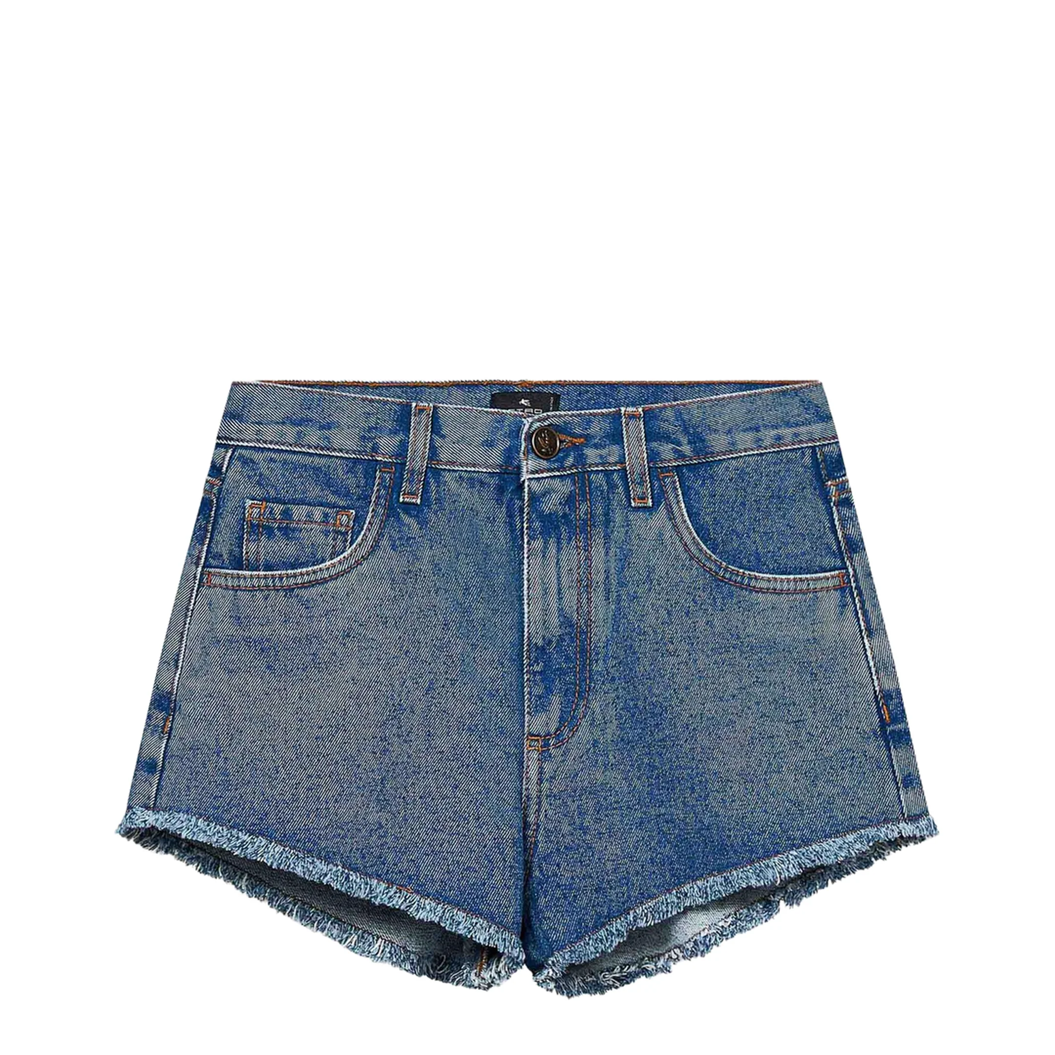 Denim Shorts Vintage Effect - Image 3