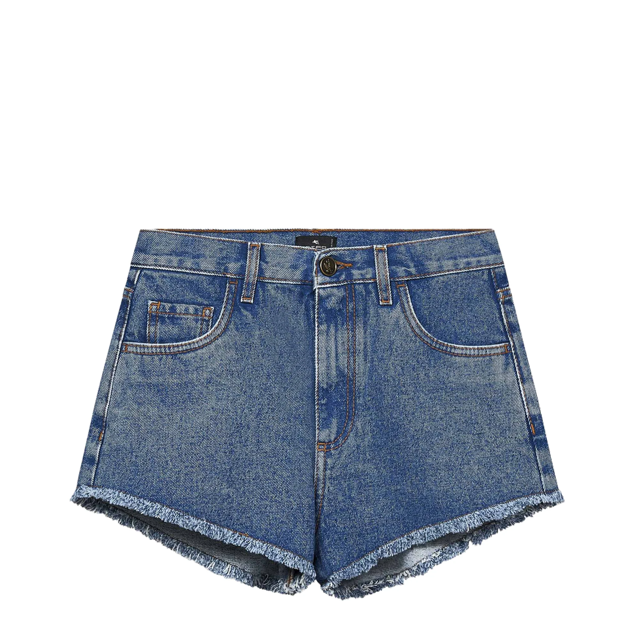Denim Shorts Vintage Effect - Image 4