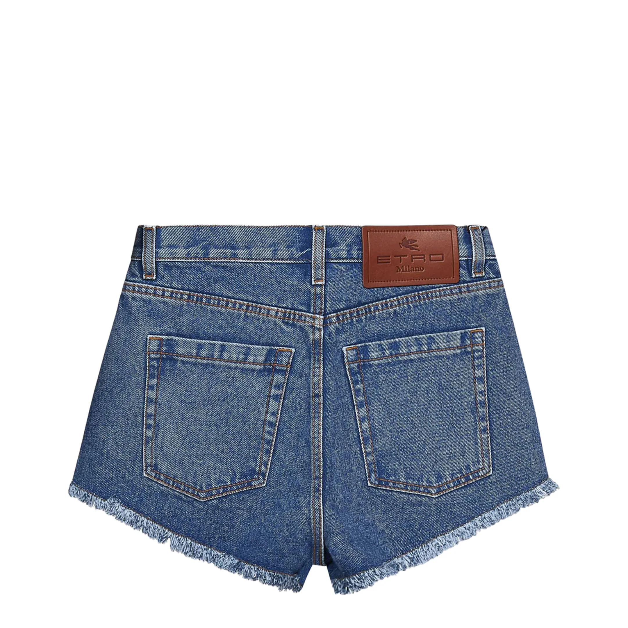 Denim Shorts Vintage Effect - Image 5