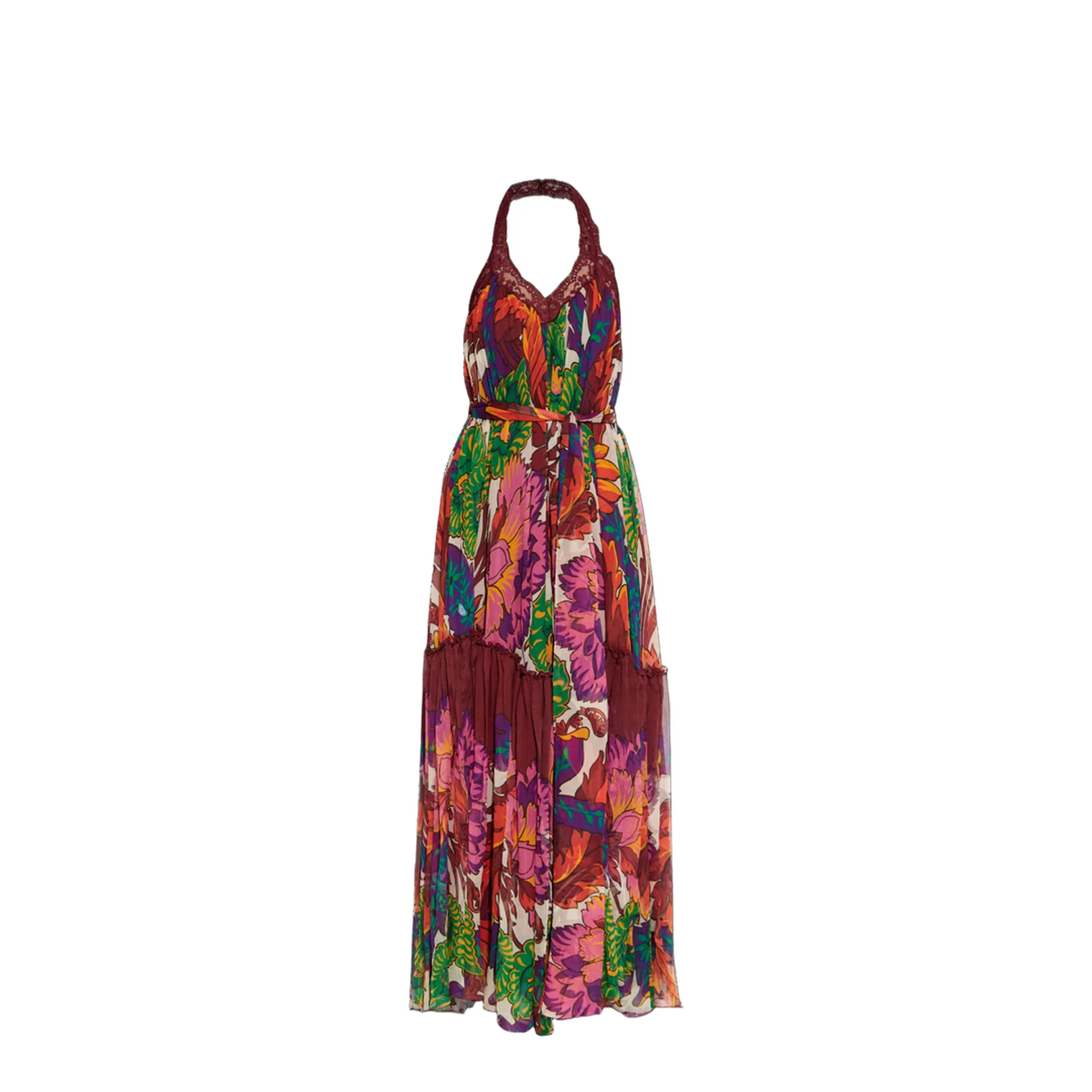 Multicoloured Boho Dress