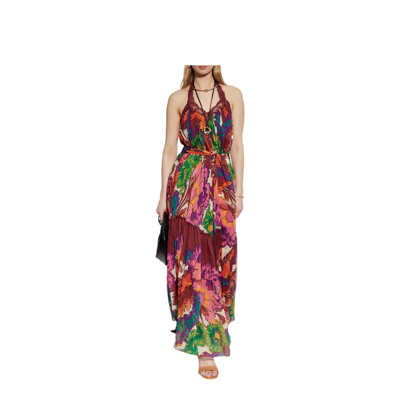 Multicoloured Boho Dress - Image 2
