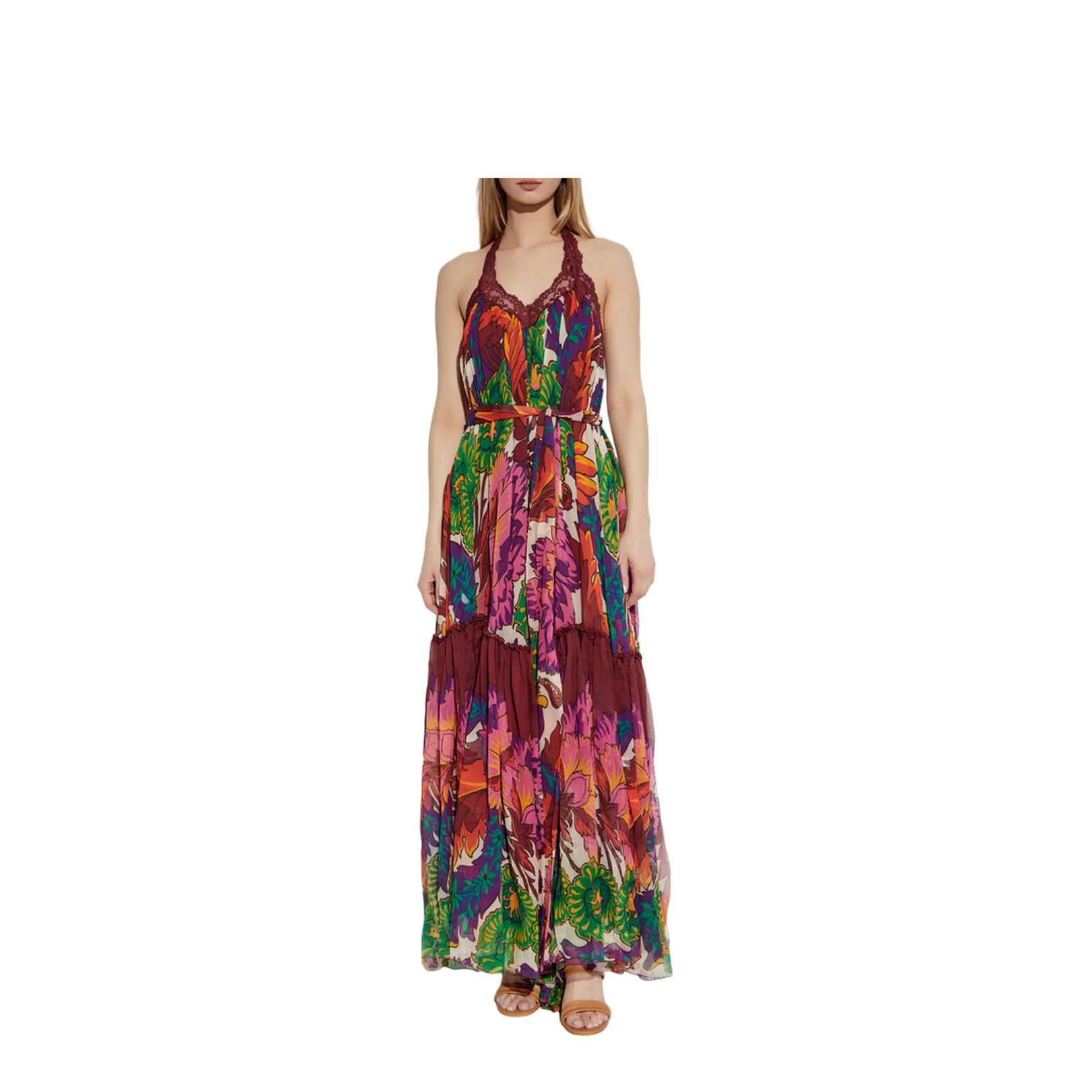 Multicoloured Boho Dress - Image 3