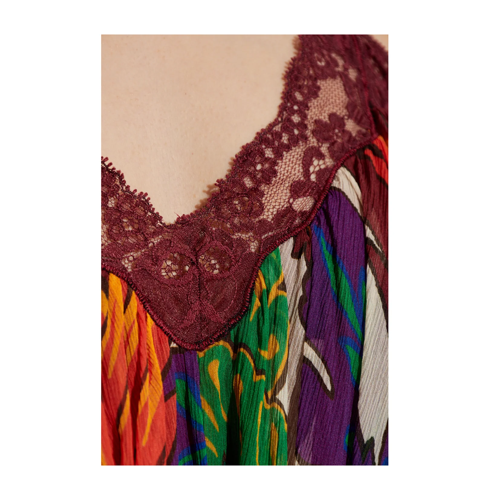 Multicoloured Boho Dress - Image 5