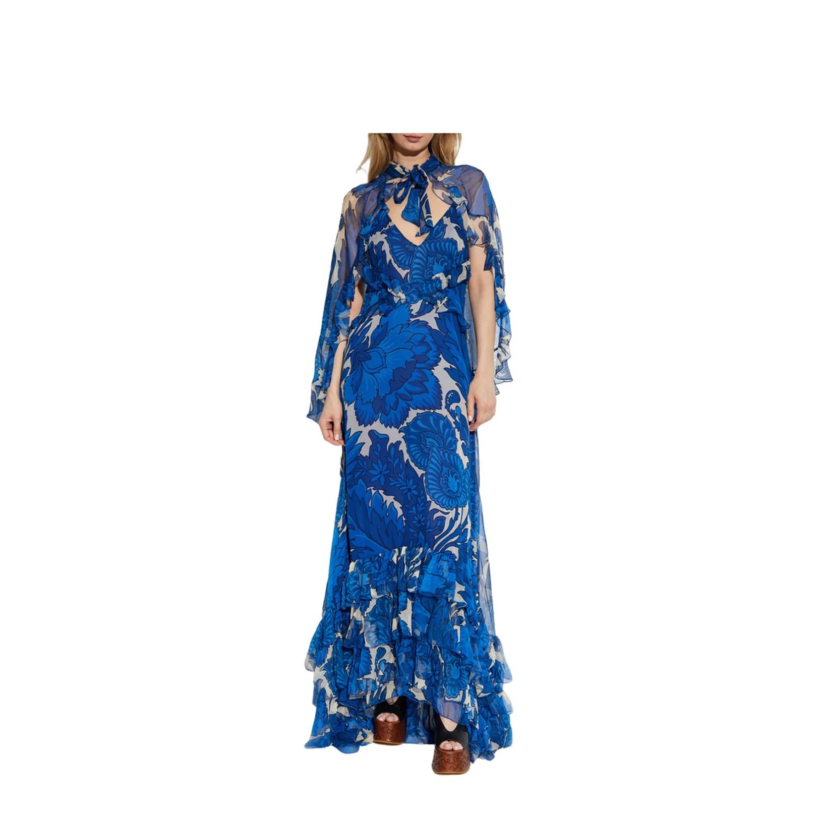 Dress Maxi Floral Print - Image 3