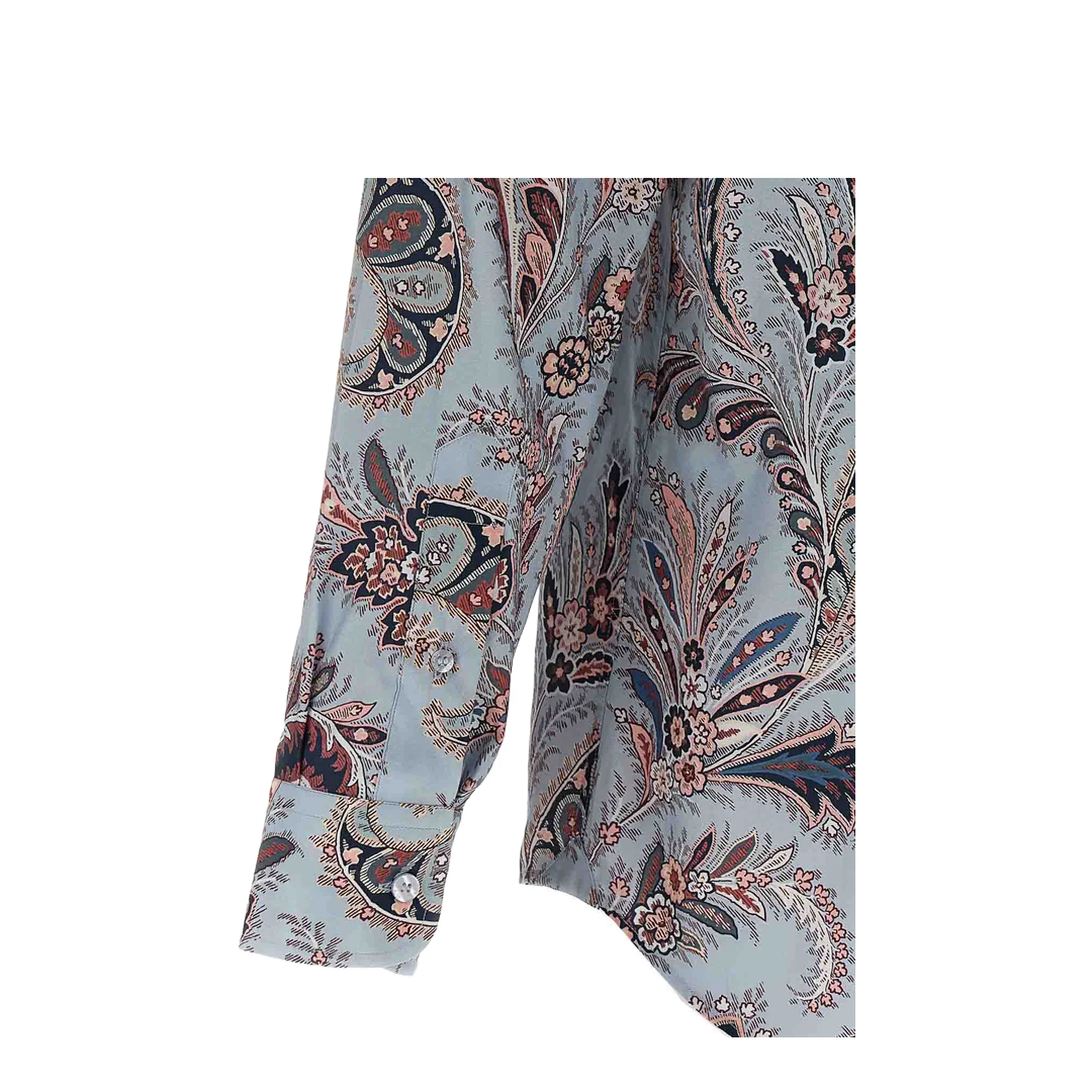 Floral Paisley Cotton Shirt - Image 3